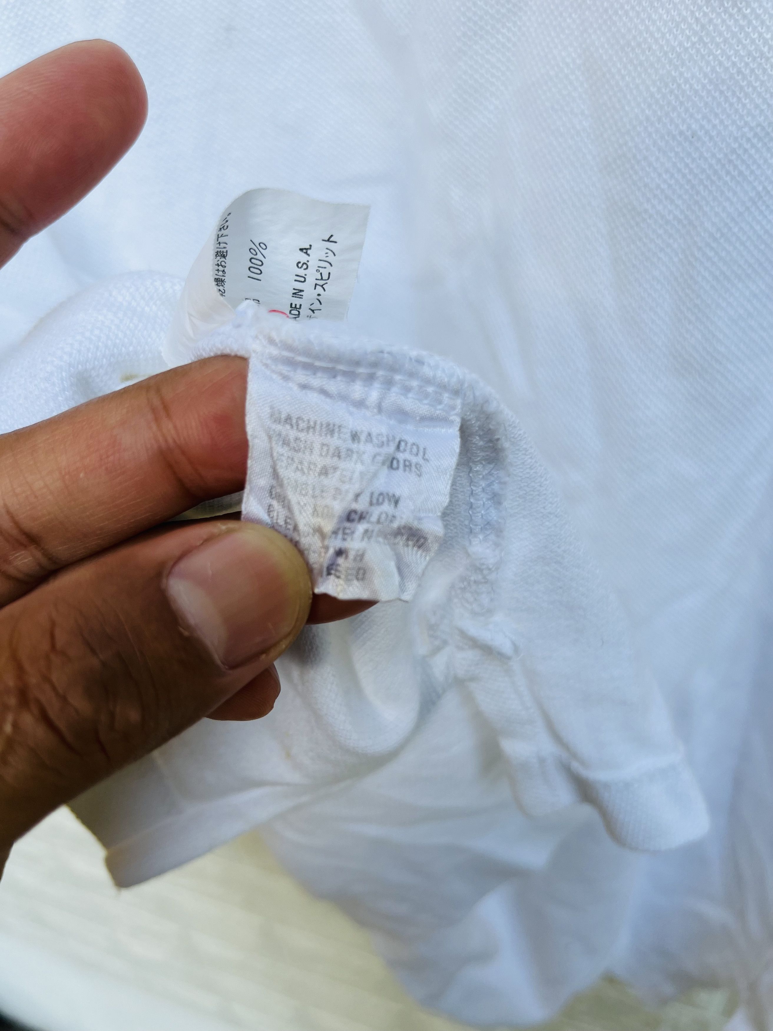 Burberry × Japanese Brand × Vintage Vintage Burberry White Designer Fashion Style Size US L / EU 52-54 / 3 - 10 Thumbnail