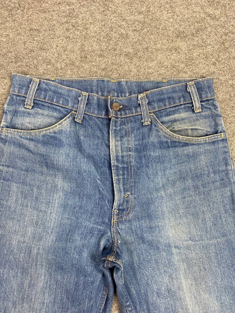 Levi's vintage 70s/80s levis 646 orange tab bootcut flare denim Size US 34 / EU 50 - 9 Thumbnail