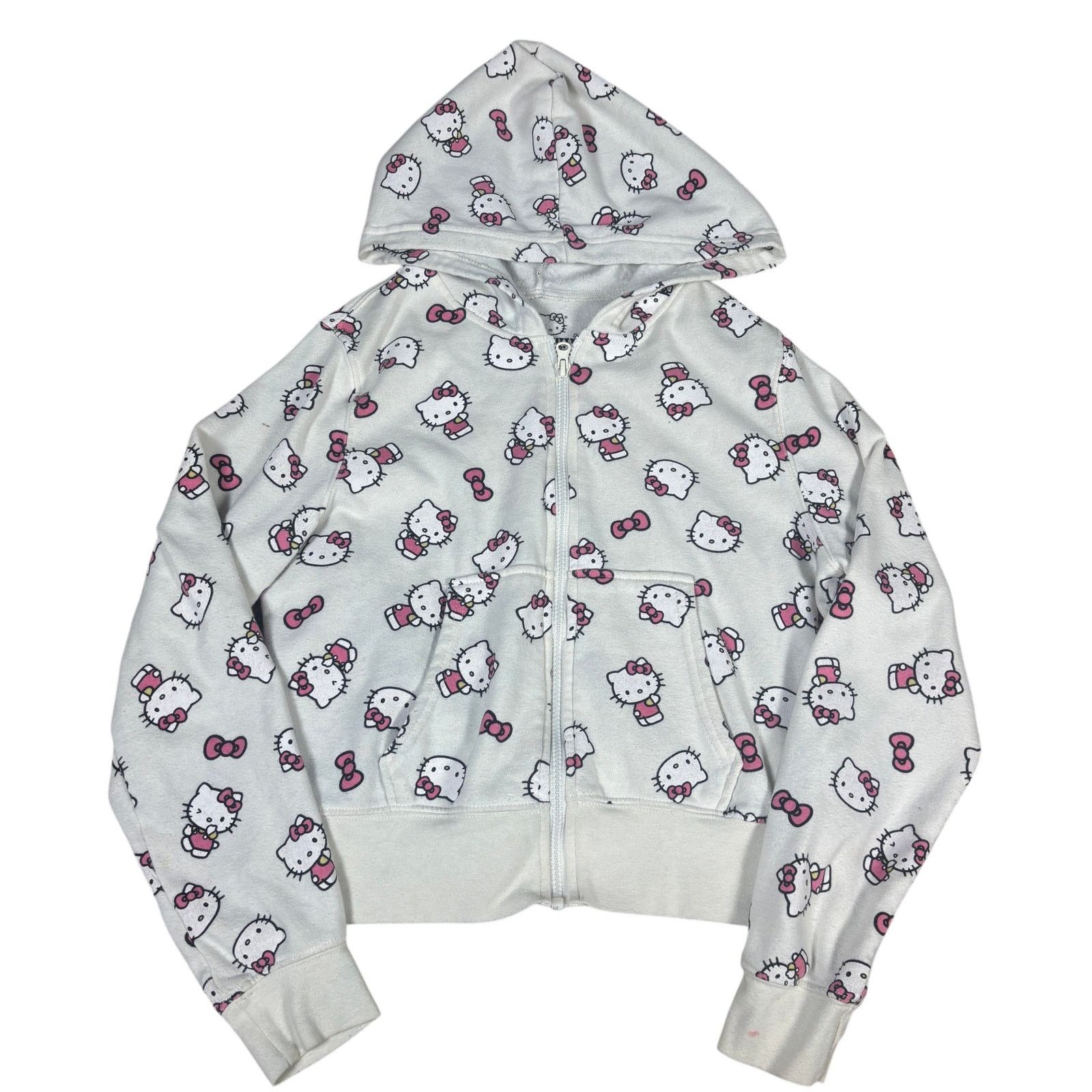 Other y2k hello kitty all over print zip up hoodie womens Large Size L / US 10 / IT 46 - 1 Thumbnail