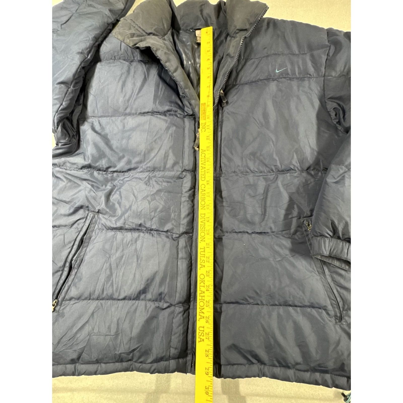 Nike Nike Jacket Mens L Blue Mid weight Puffer Full Zip Size Size US L / EU 52-54 / 3 - 6 Thumbnail