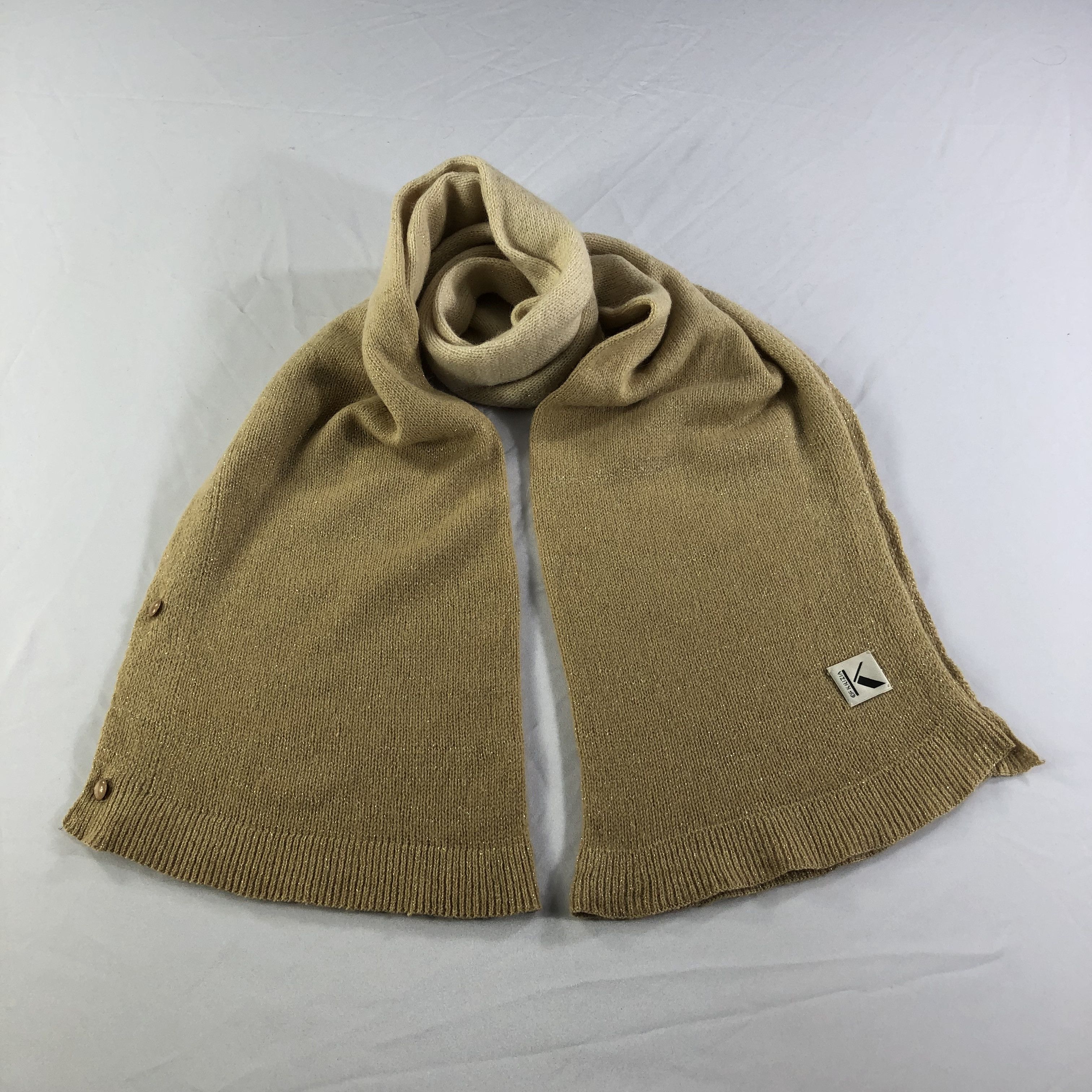 Krizia Uomo Krizia Wool Scarf Muffler V1430 Size ONE SIZE - 1 Thumbnail