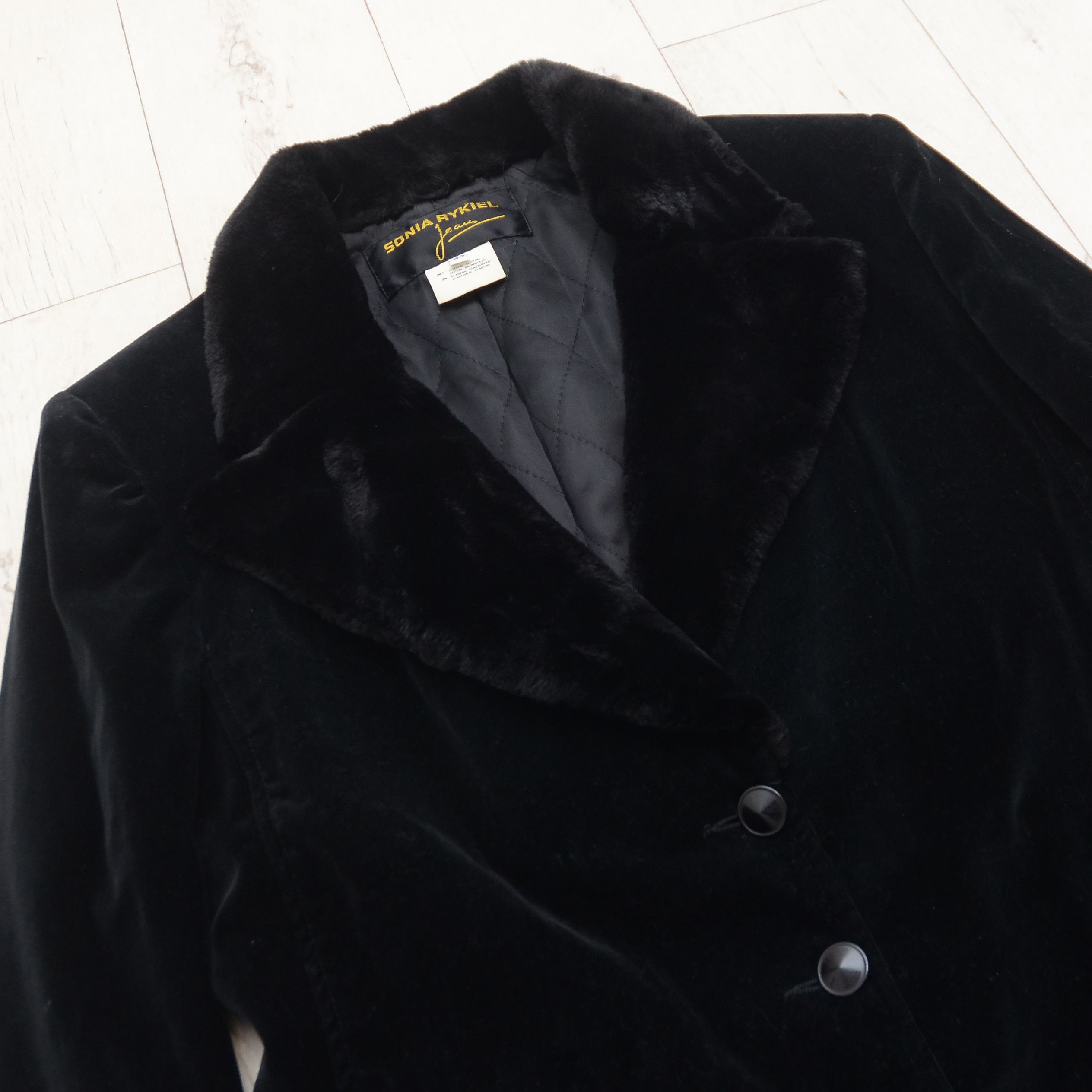 Sonia Rykiel Sonia Rykiel Paris Velvet Vintage Coat Velour Avant Garde Size M / US 6-8 / IT 42-44 - 7 Thumbnail