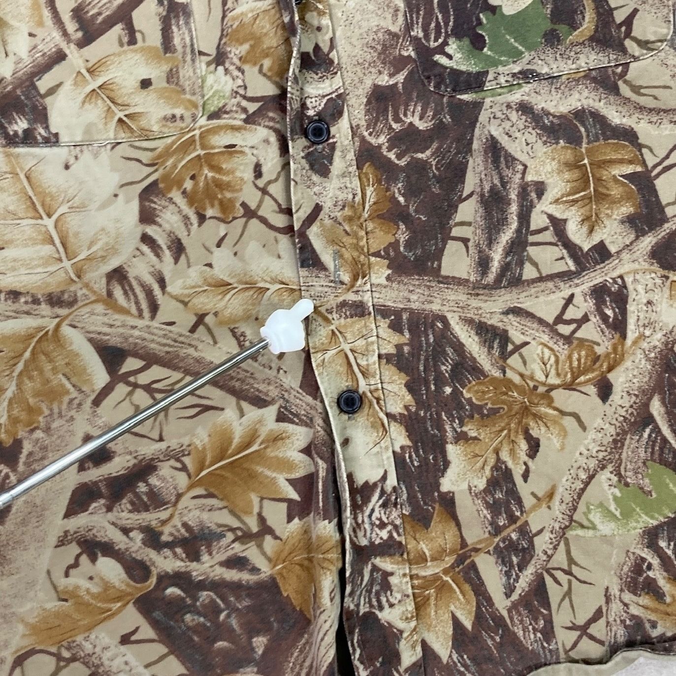 Vintage Vintage 90s Master Sportsman Button Up Shirt Mens S Camo Size US S / EU 44-46 / 1 - 4 Thumbnail