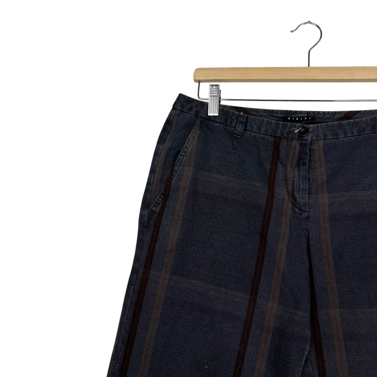 Sisley Vintage Sisley Checkered Pants Size US 32 / EU 48 - 6 Thumbnail