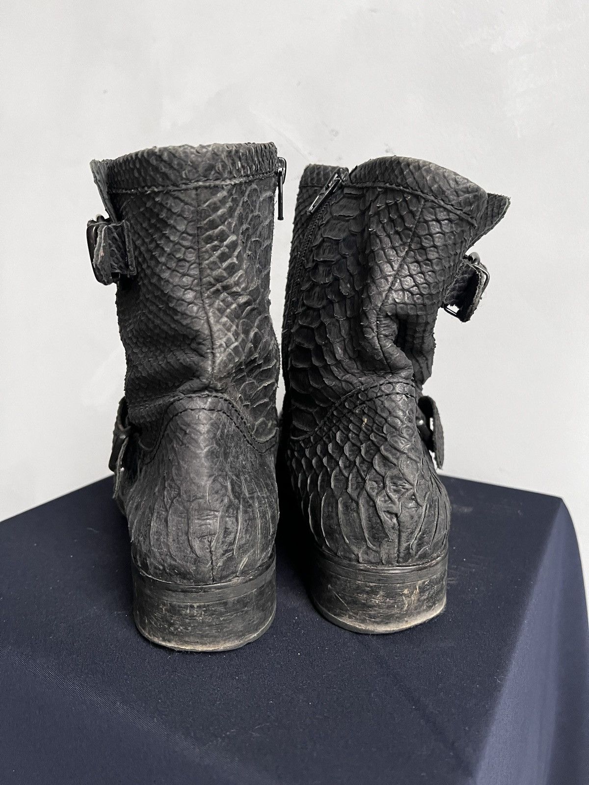 If Six Was Nine Avantgarde hype if six was nine style artisan leather boots Size US 7.5 / EU 40-41 - 9 Thumbnail