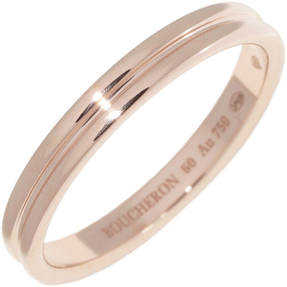 Other Boucheron Boucheron Godron Au750 Pink Gold Ring Size 60 Precious Metal Ring JAL00009 DUTY FREE for USA Size ONE SIZE - 1 Thumbnail