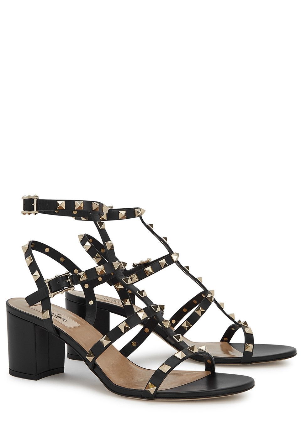 Valentino o1s22i1n0924 Rockstud Sandals in Black Size US 11 / IT 41 - 2 Thumbnail