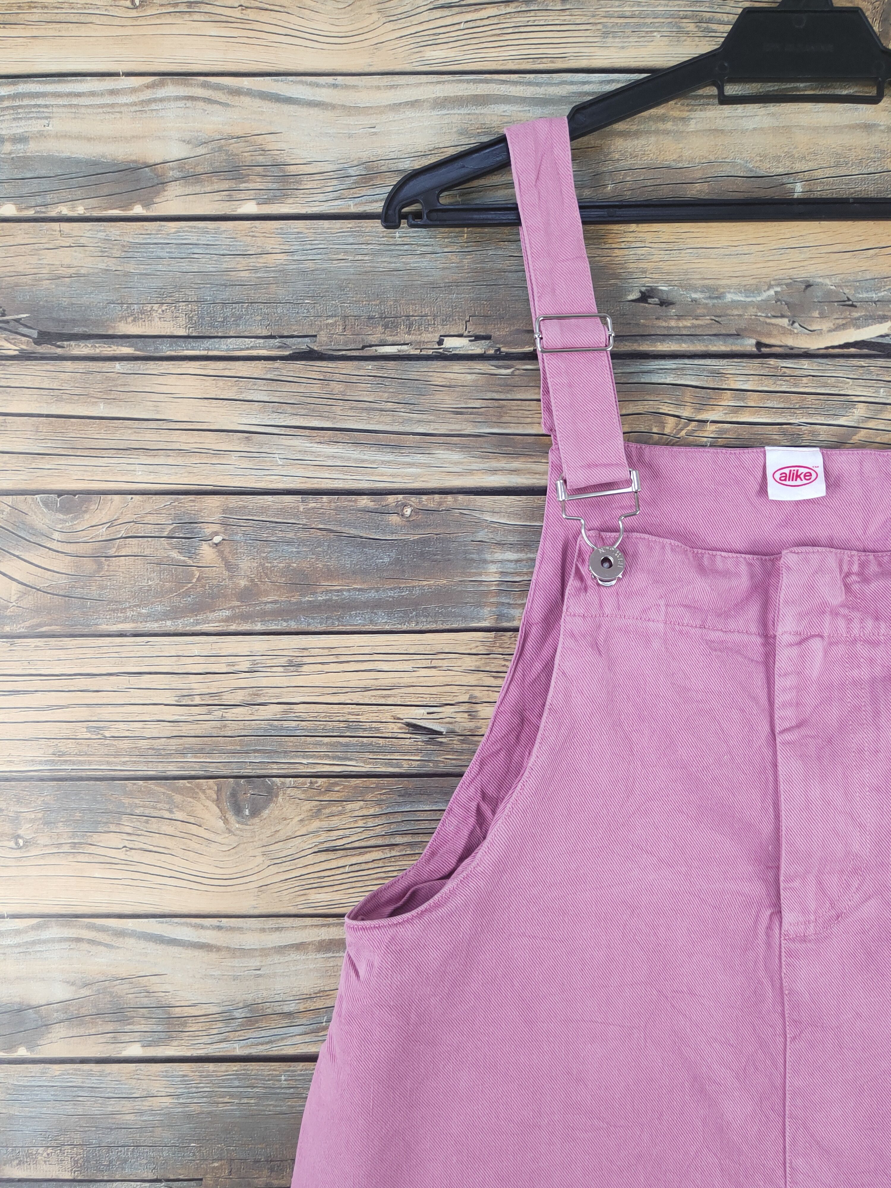 Other Alike Pink Denim Skirt Jumpsuits Size 42" / US 20 - 3 Thumbnail