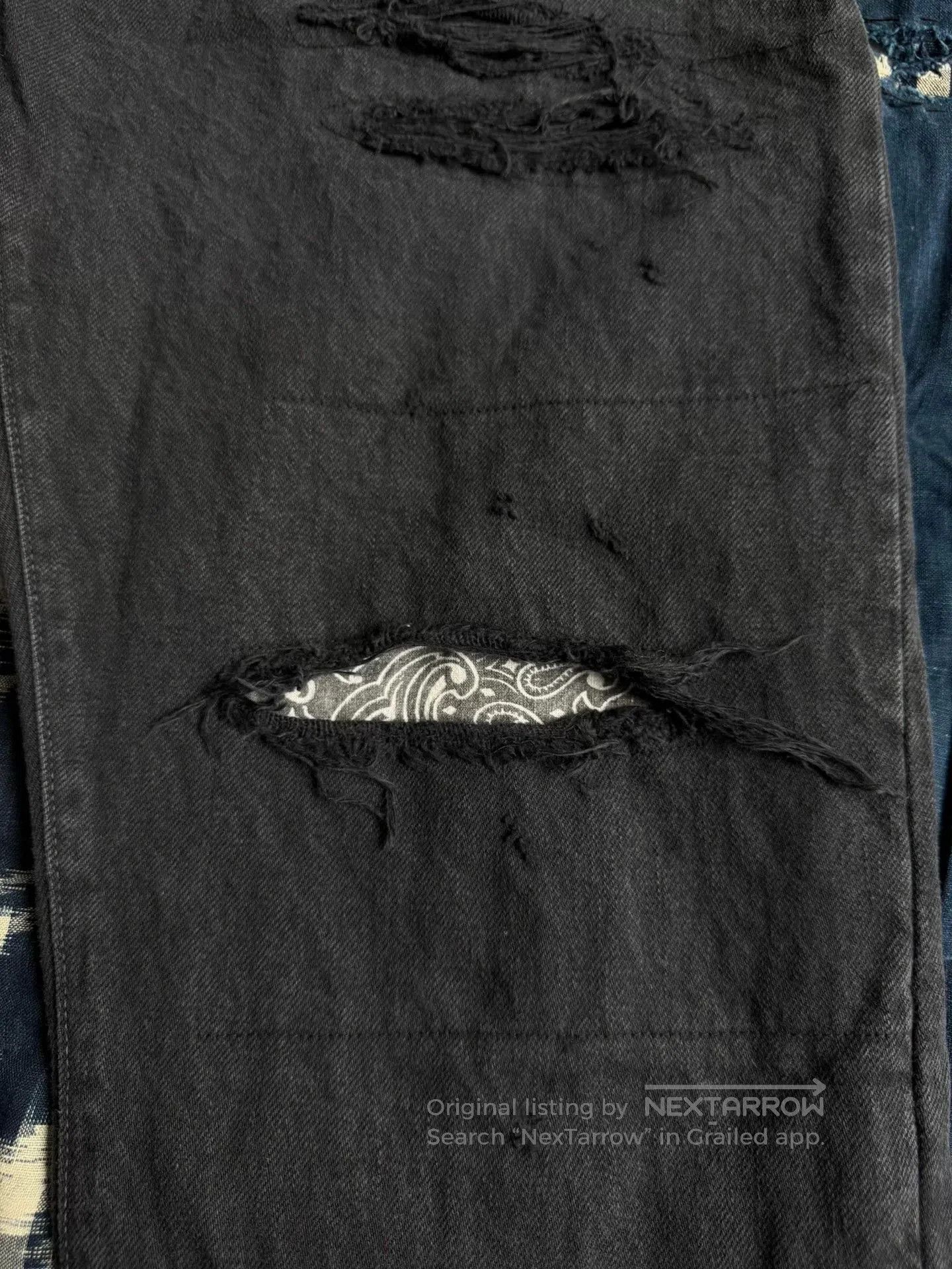 Visvim visvim 23ss journeyman pants black denim. Size US 44 / EU 60 - 3 Thumbnail