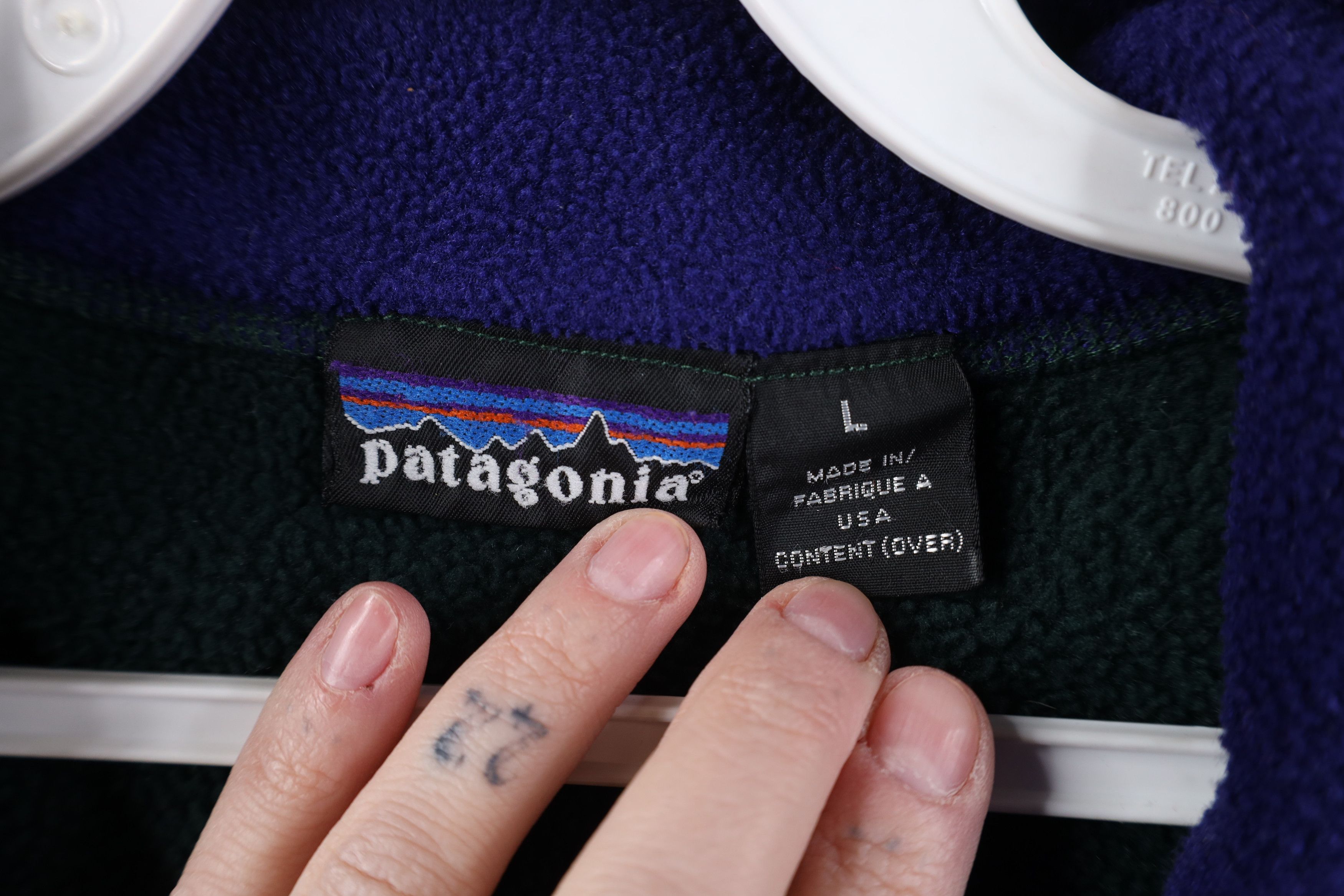 Patagonia Vintage 90s Patagonia Full Zip Fleece Vest Jacket Green USA Size US L / EU 52-54 / 3 - 8 Thumbnail