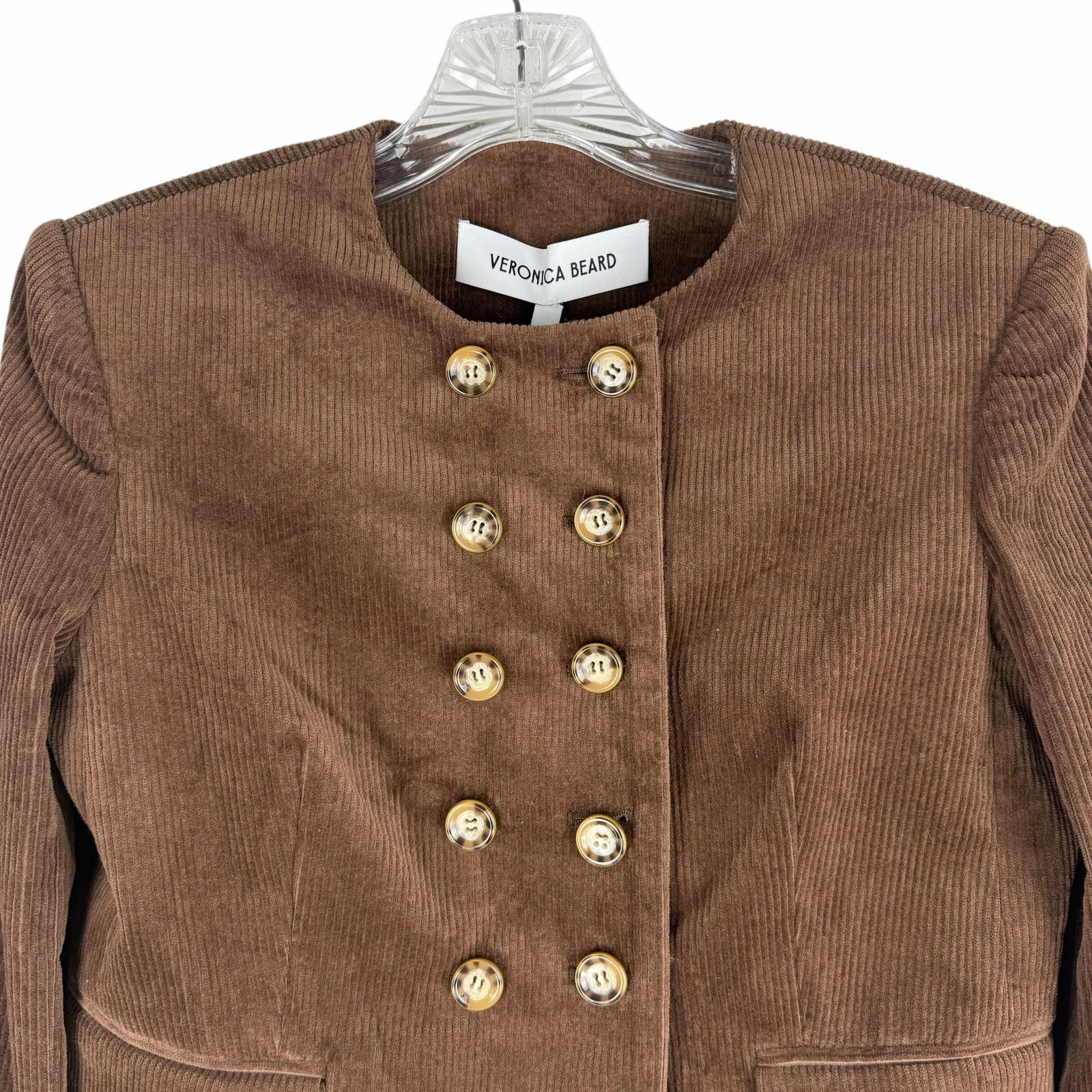 Veronica Beard Veronica Beard Bentley Double Breasted Corduroy Jacket 2 Size XS / US 0-2 / IT 36-38 - 5 Thumbnail