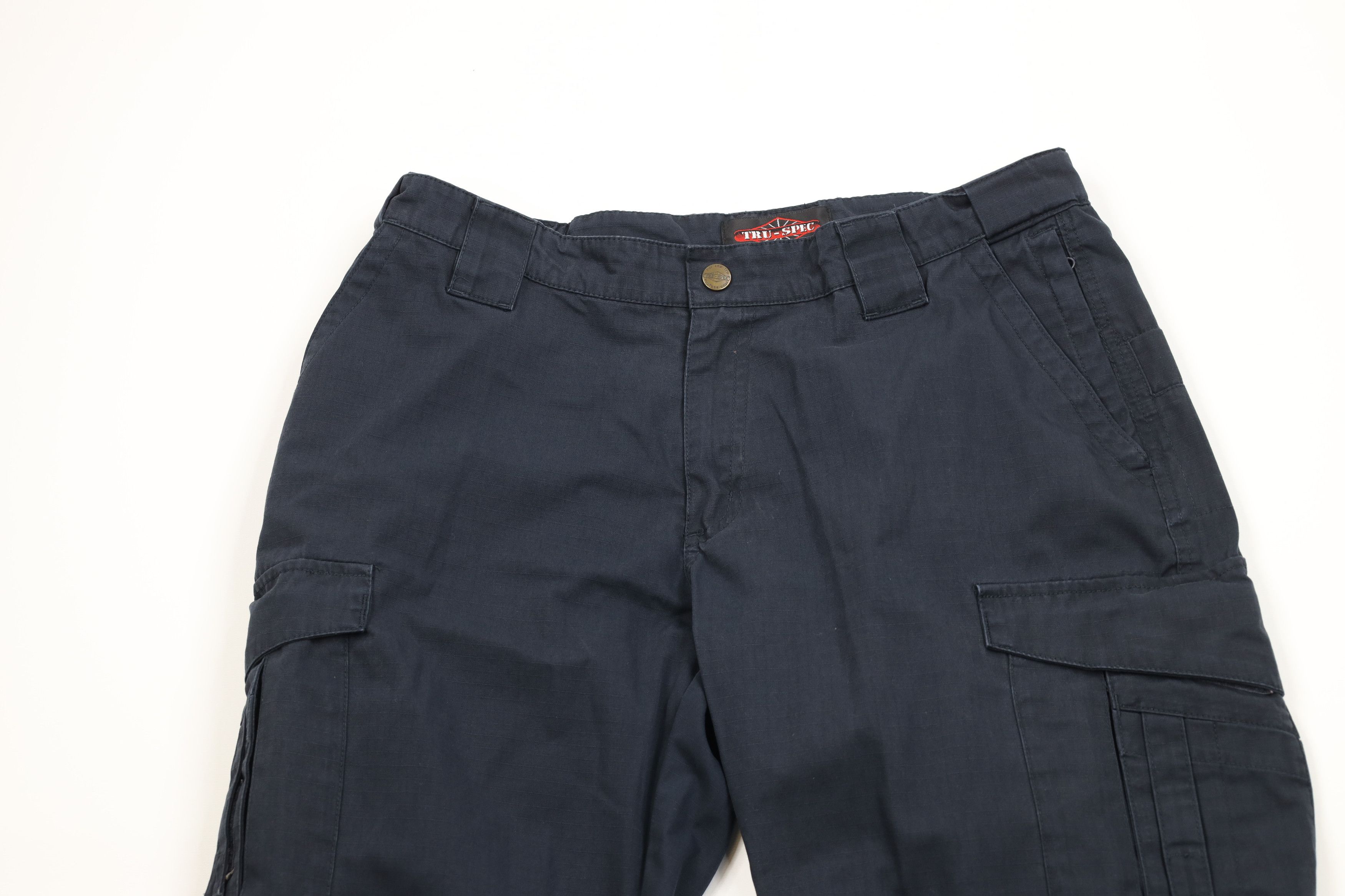 Vintage Vintage Y2K Streetwear Ripstop Wide Leg Tactical Cargo Pants Size 32" / US 10 / IT 46 - 2 Thumbnail