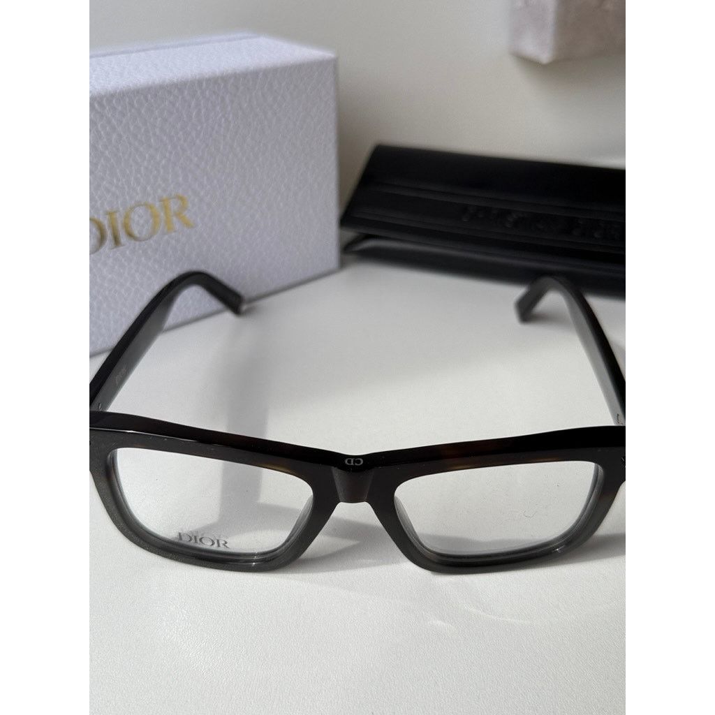 Dior NEW Dior BlackSuitO S7I Eyeglasses Frames Black Havana Size ONE SIZE - 6 Thumbnail