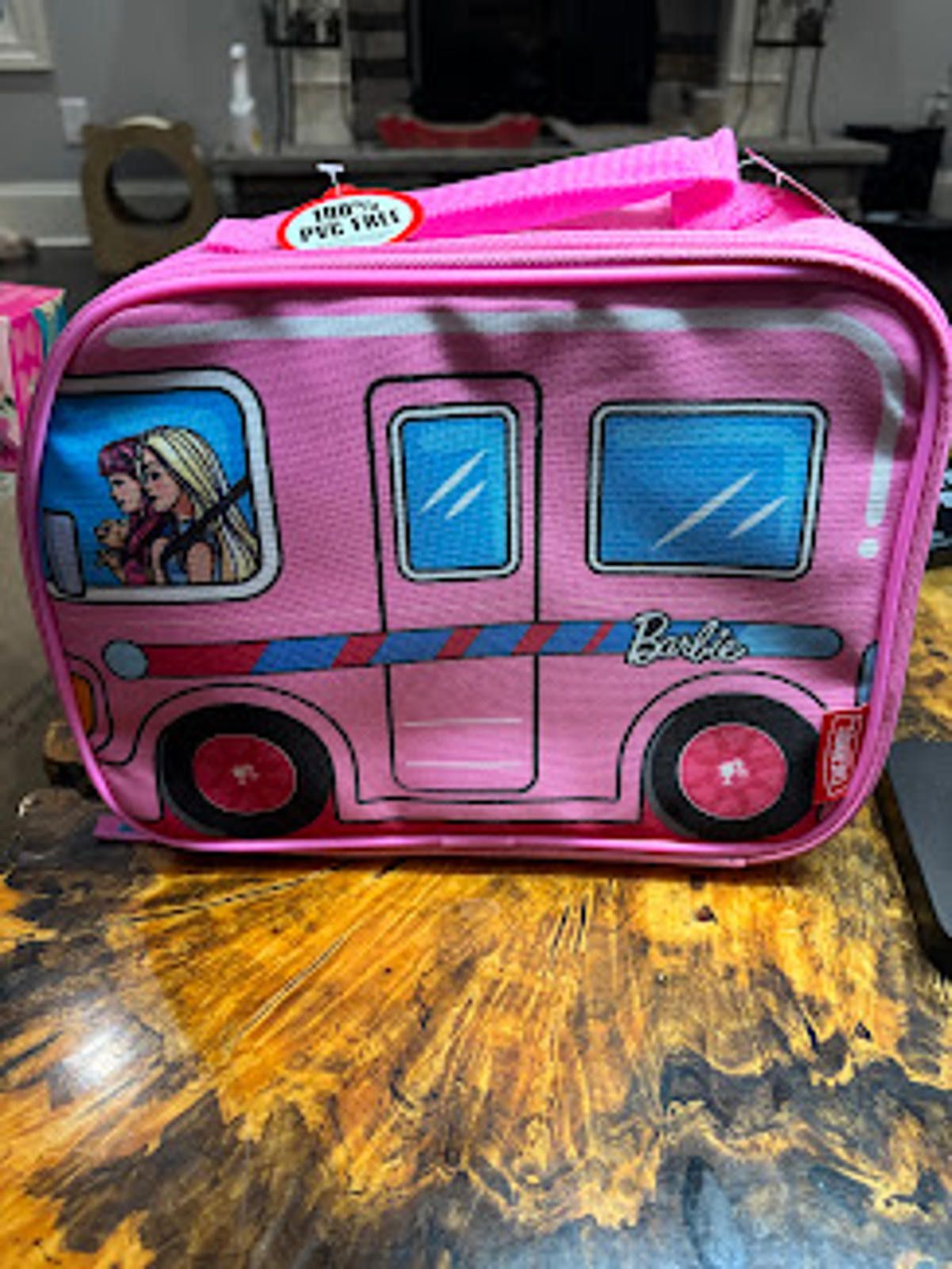 Other Thermos Barbie Pink Bus Lunch Bag - 100% PVC Free Size ONE SIZE - 1 Thumbnail