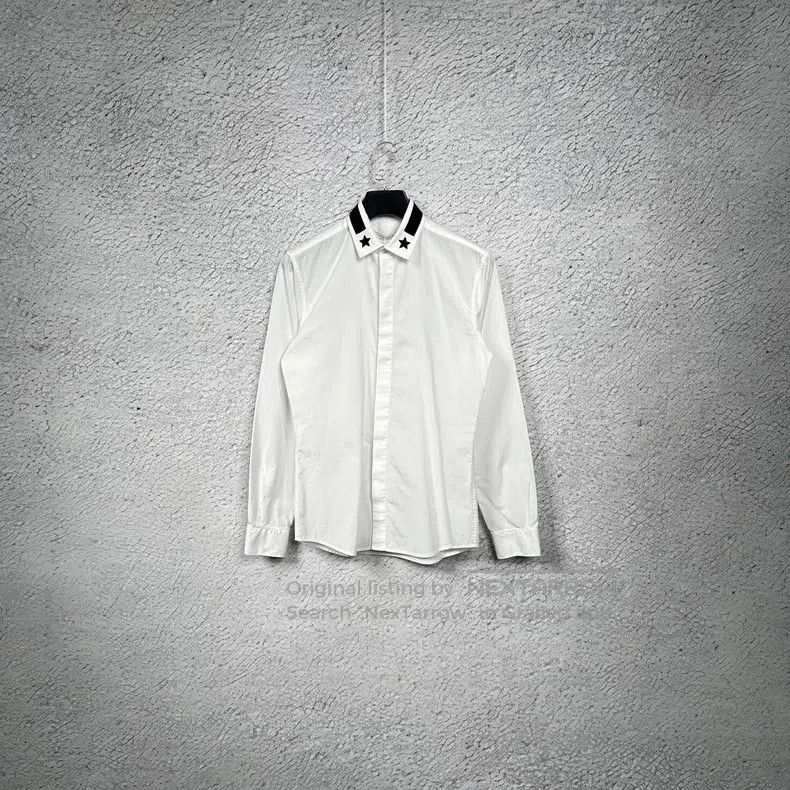 Givenchy Givenchy Star embroidery long-sleeve white shirt Size XS / US 0-2 / IT 36-38 - 1 Thumbnail