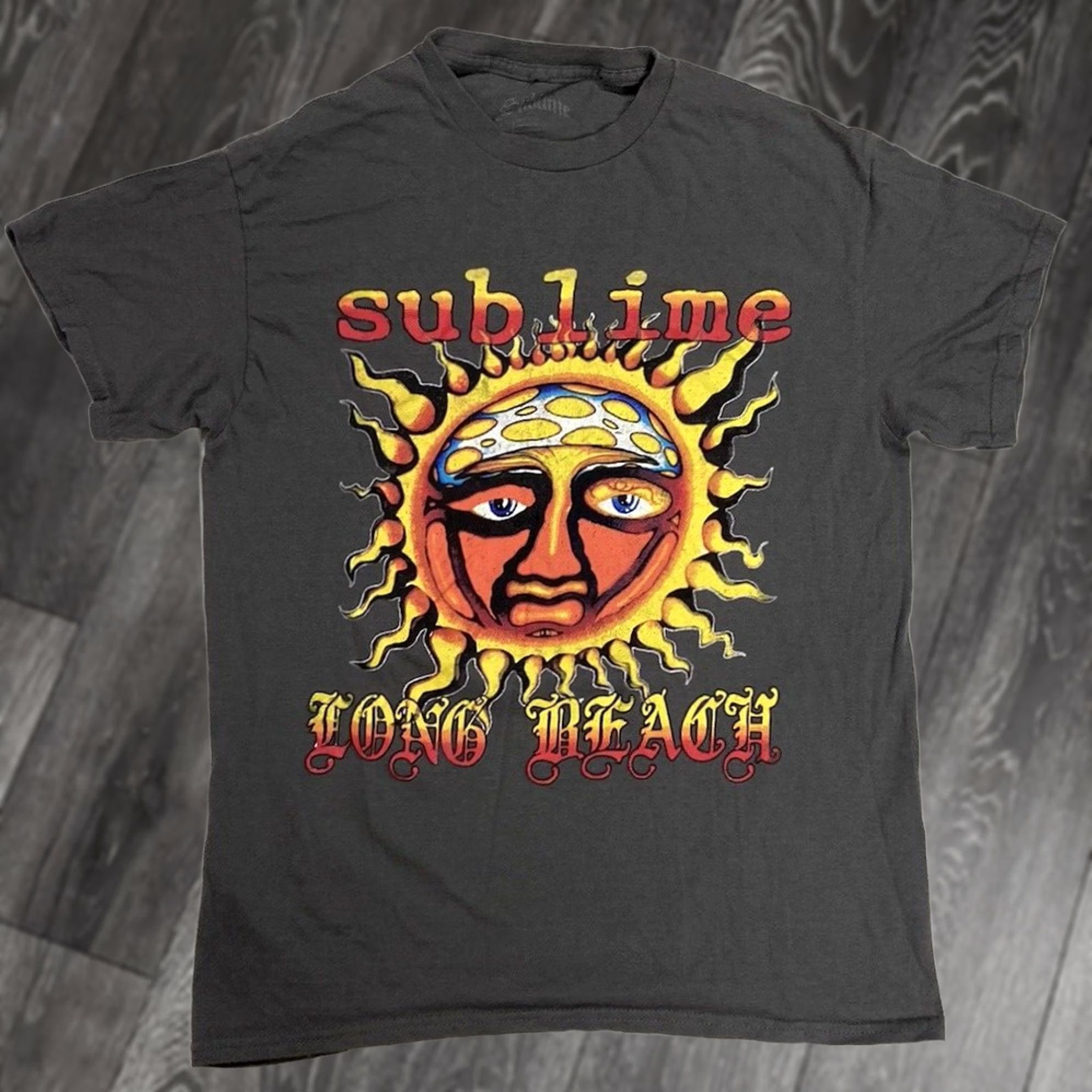 Vintage VINTAGE Sublime T-Shirt Woman Medium Gray Short Sleeve Crew Neck Pullover Casual Music Retro 90s Womens Size M / US 6-8 / IT 42-44 - 1 Thumbnail