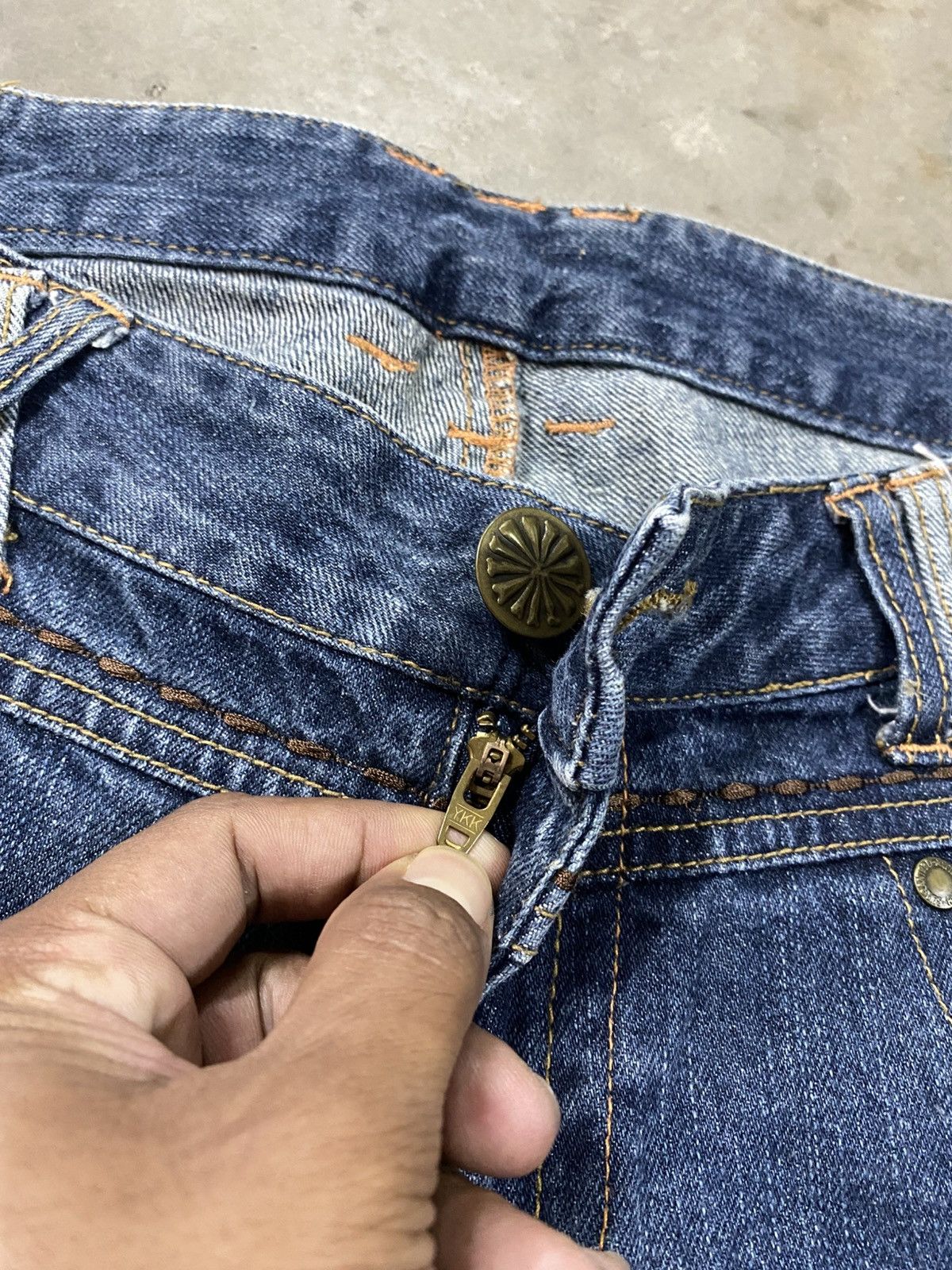 Tornado Mart Flare Jeans Japanese Origenal Japan Brand Denim @293 Size US 30 / EU 46 - 12 Thumbnail