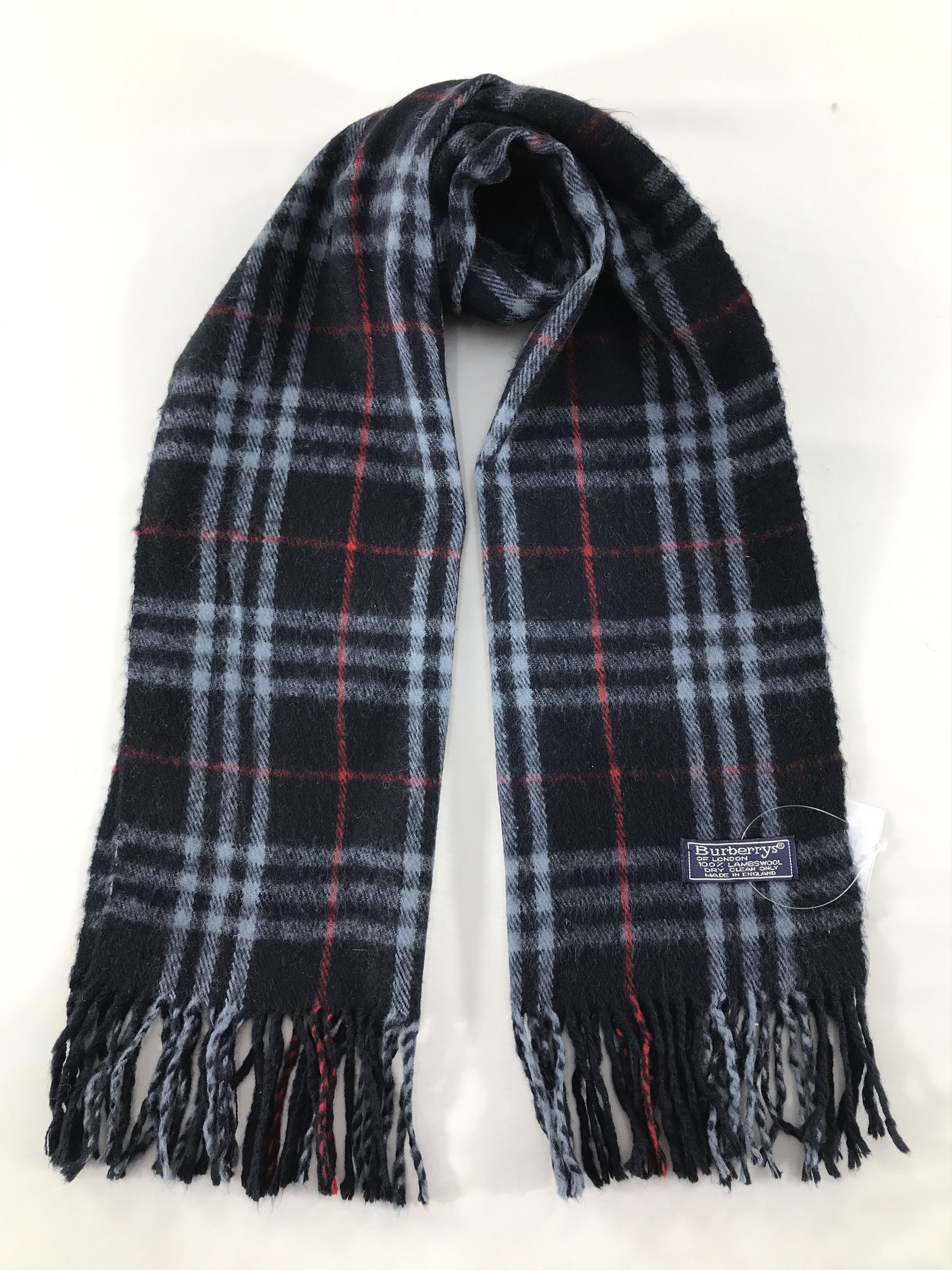 Burberry Vintage Burberry Scarf/Muffler/Neckwear MF1560 Size ONE SIZE - 1 Thumbnail