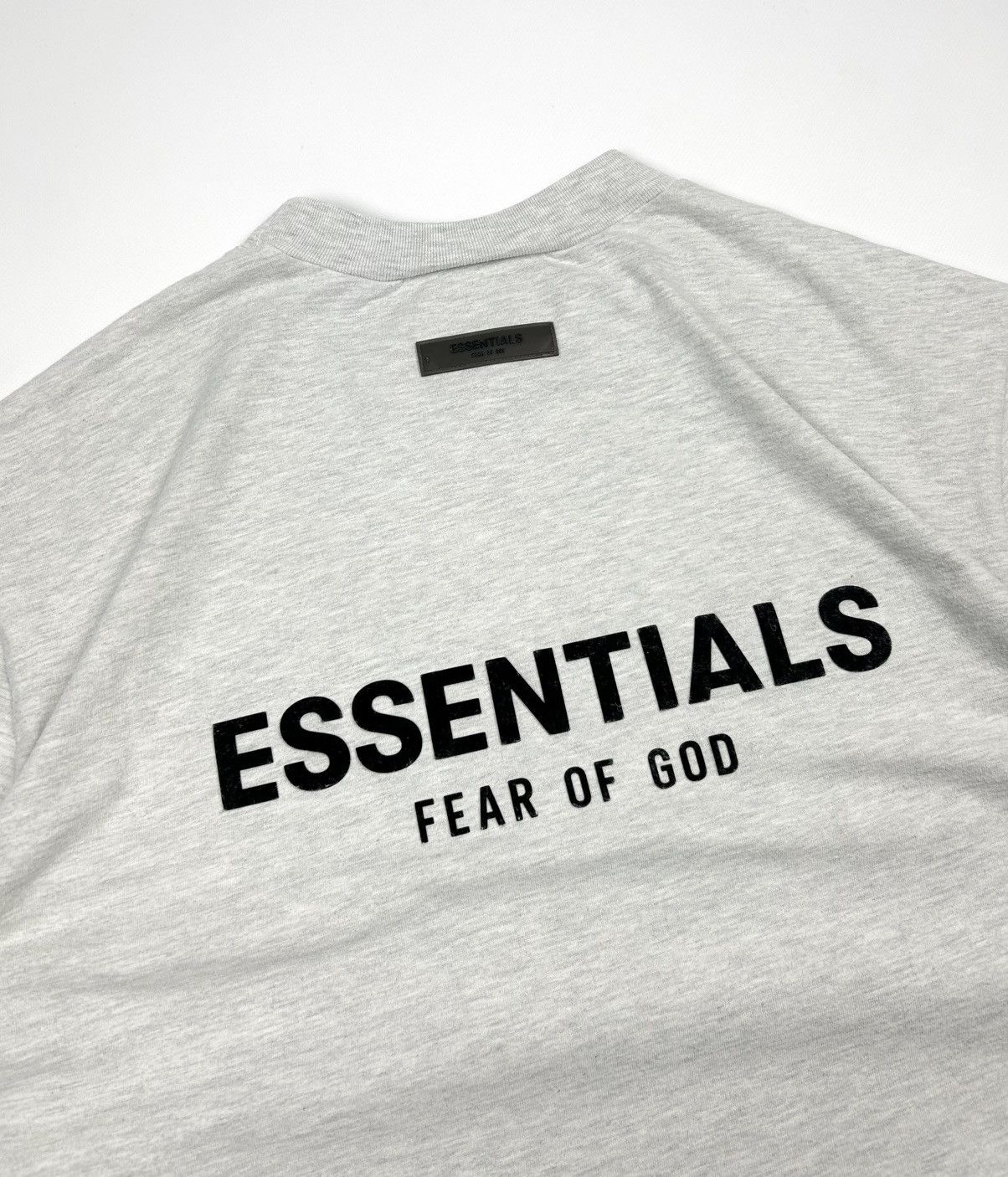 Fear of God × Vintage Y2k Fear Of God Essentials Tee Velor Logo T-shirt Size US M / EU 48-50 / 2 - 11 Thumbnail