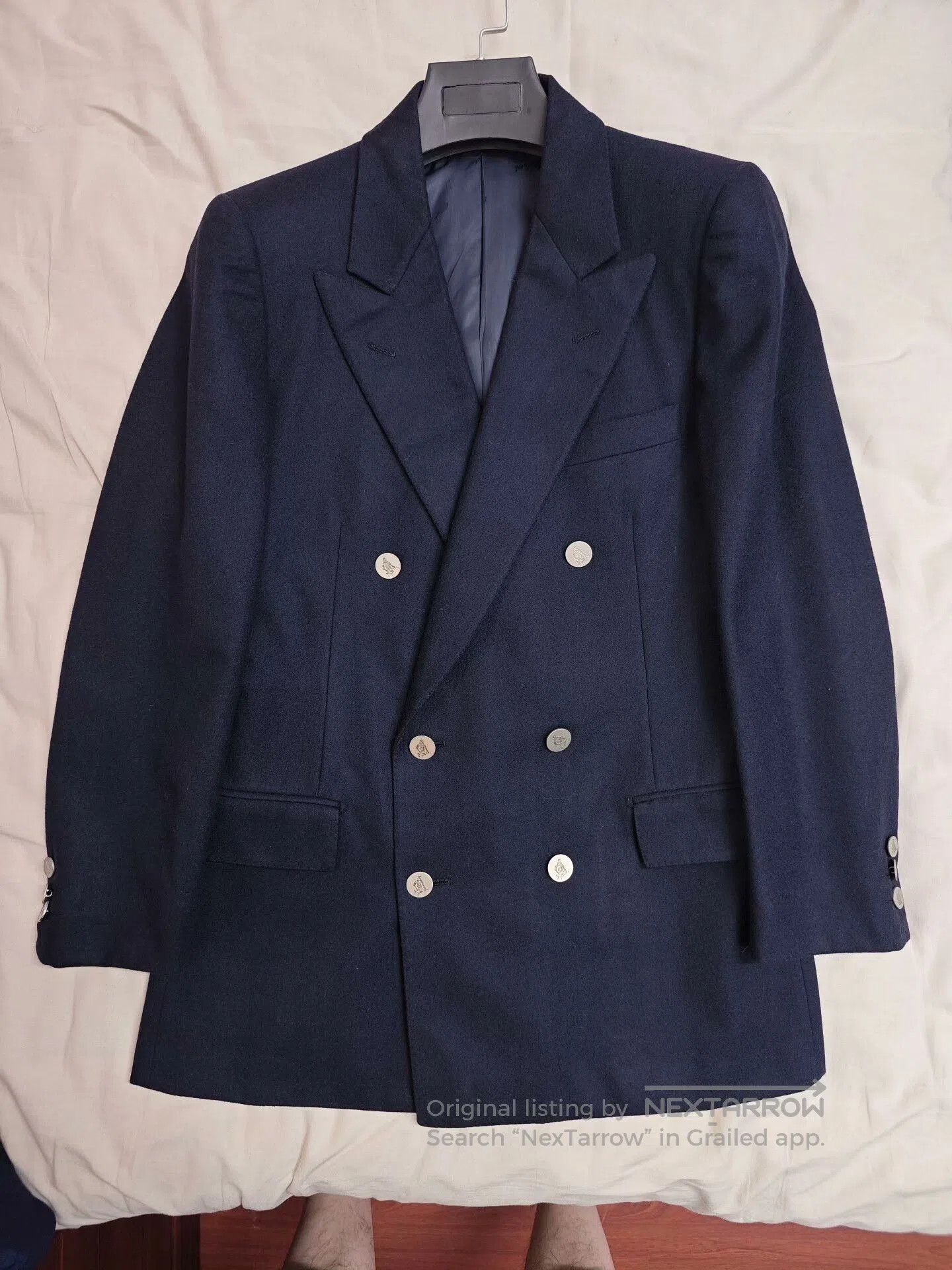 Belvest Belvest Italian Wool Double-Breasted Blazer. Size US S / EU 44-46 / 1 - 5 Thumbnail