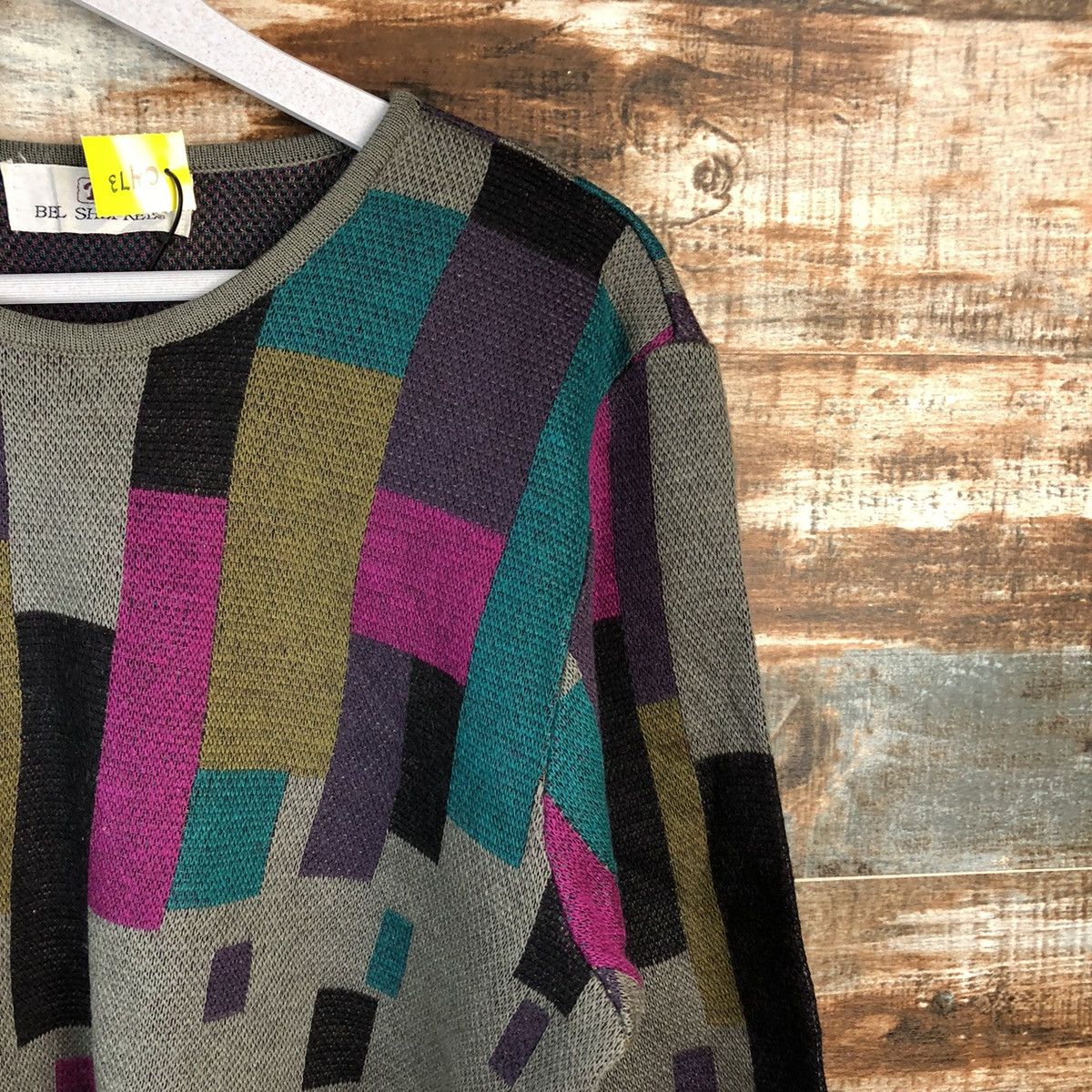 Japanese Brand DL Bel Shepree vintage art Gray Knitwear sweatshirt #C473 Size M / US 6-8 / IT 42-44 - 10 Thumbnail