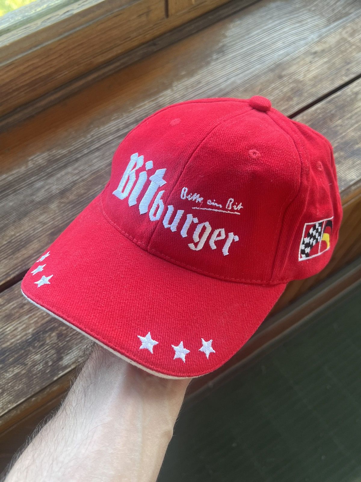 Vintage Vintage 90s Y2K Bitburger Racing Team Snapback Cap Size ONE SIZE - 2 Thumbnail