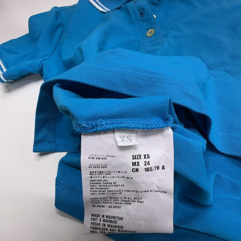 Prada Prada Casual Simple Short Sleeve Polo Shirt-2506 Size US XS / EU 42 / 0 - 4 Thumbnail