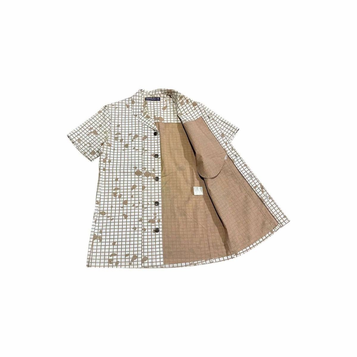 20471120 × Beauty Beast 🔥Rare Archived Vintage Beauty Beast Shirt Waxed Grid Pattern Size US M / EU 48-50 / 2 - 6 Thumbnail