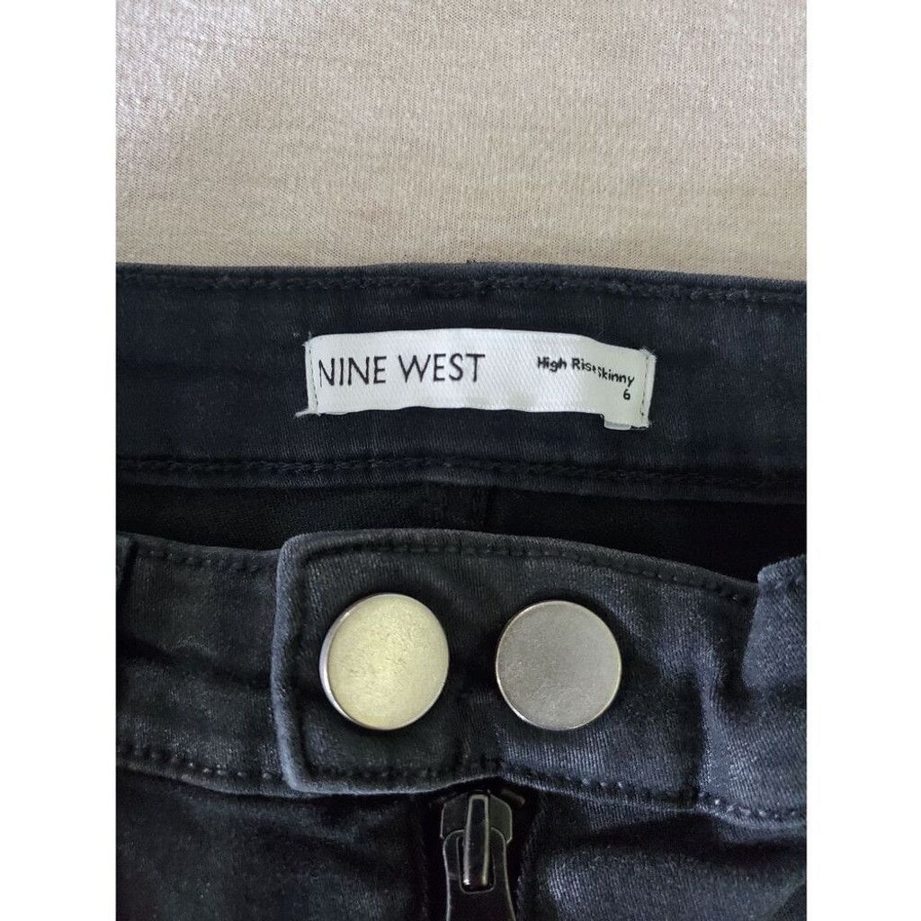 Nine West Nine West Black Skinny Jeans Size 28" / US 6 / IT 42 - 5 Thumbnail