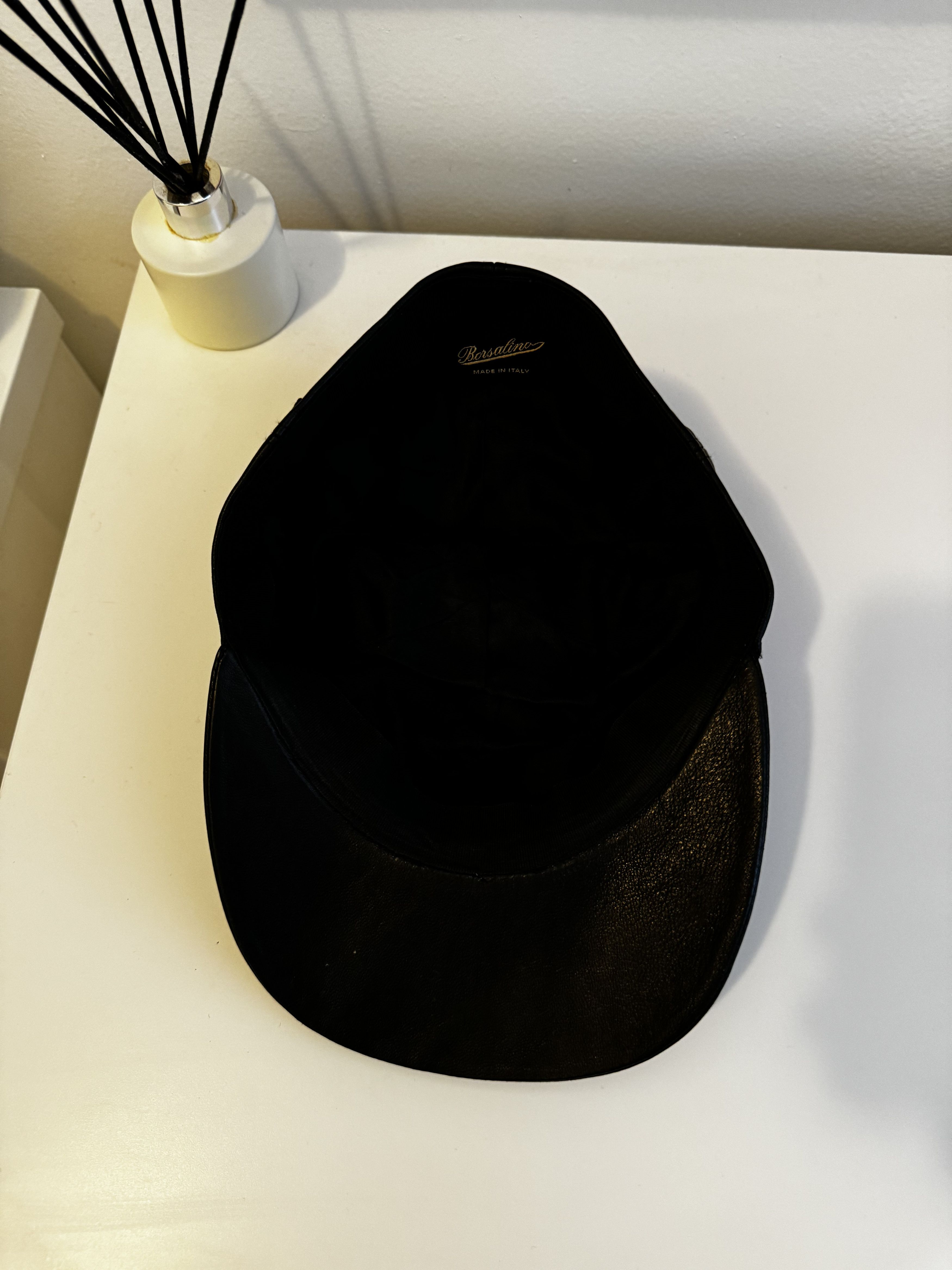 Borsalino Borsalino Leather Ball Cap Size ONE SIZE - 5 Thumbnail