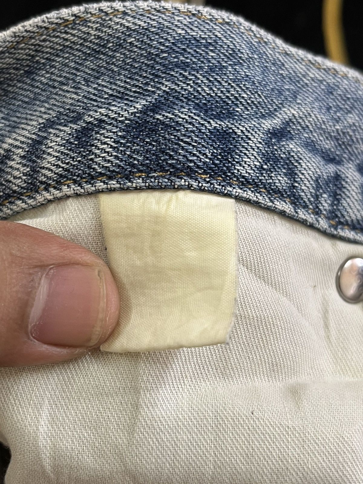 Jun Takahashi × Uniqlo Vintage Uniqlo Hairy Leg Mudwash Denim Size US 29 - 9 Thumbnail