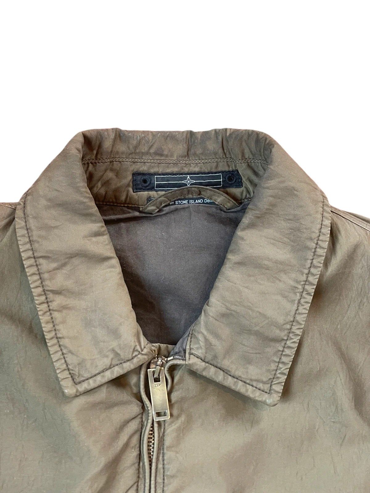 Massimo Osti × Stone Island Stone Island Marina 24SI Bomber Jacket in Olive late 1990s Size US L / EU 52-54 / 3 - 3 Thumbnail