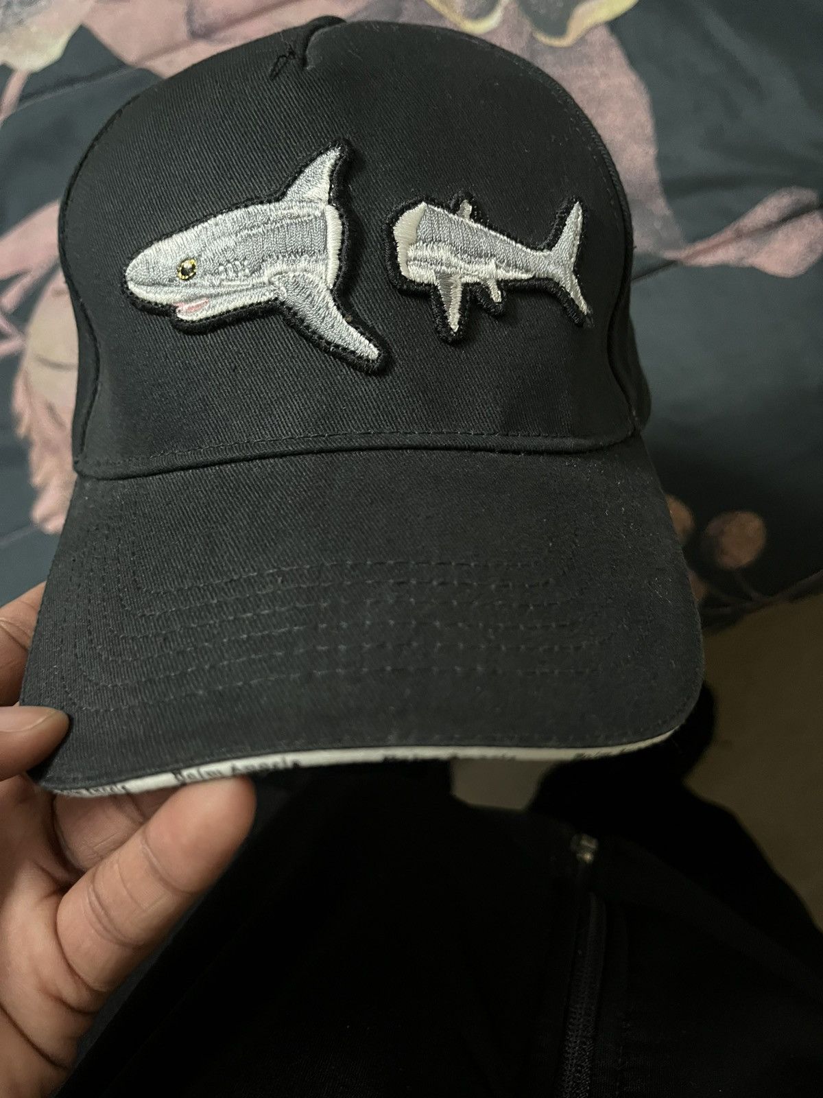 Palm Angels Palm Angels Broken Shark Cap Size ONE SIZE - 3 Thumbnail