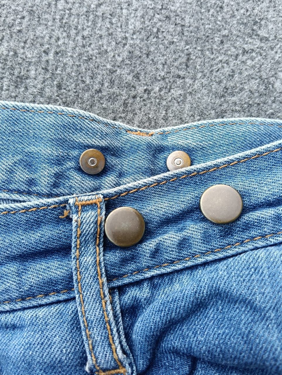 Ne-Net Né-net Selvedge by issey miyake Graphic Patch Denim Jeans Size US 31 - 7 Thumbnail
