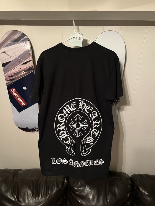 Chrome Hearts Chrome hearts la exclusive horseshoe pocket t-shirt | Grailed