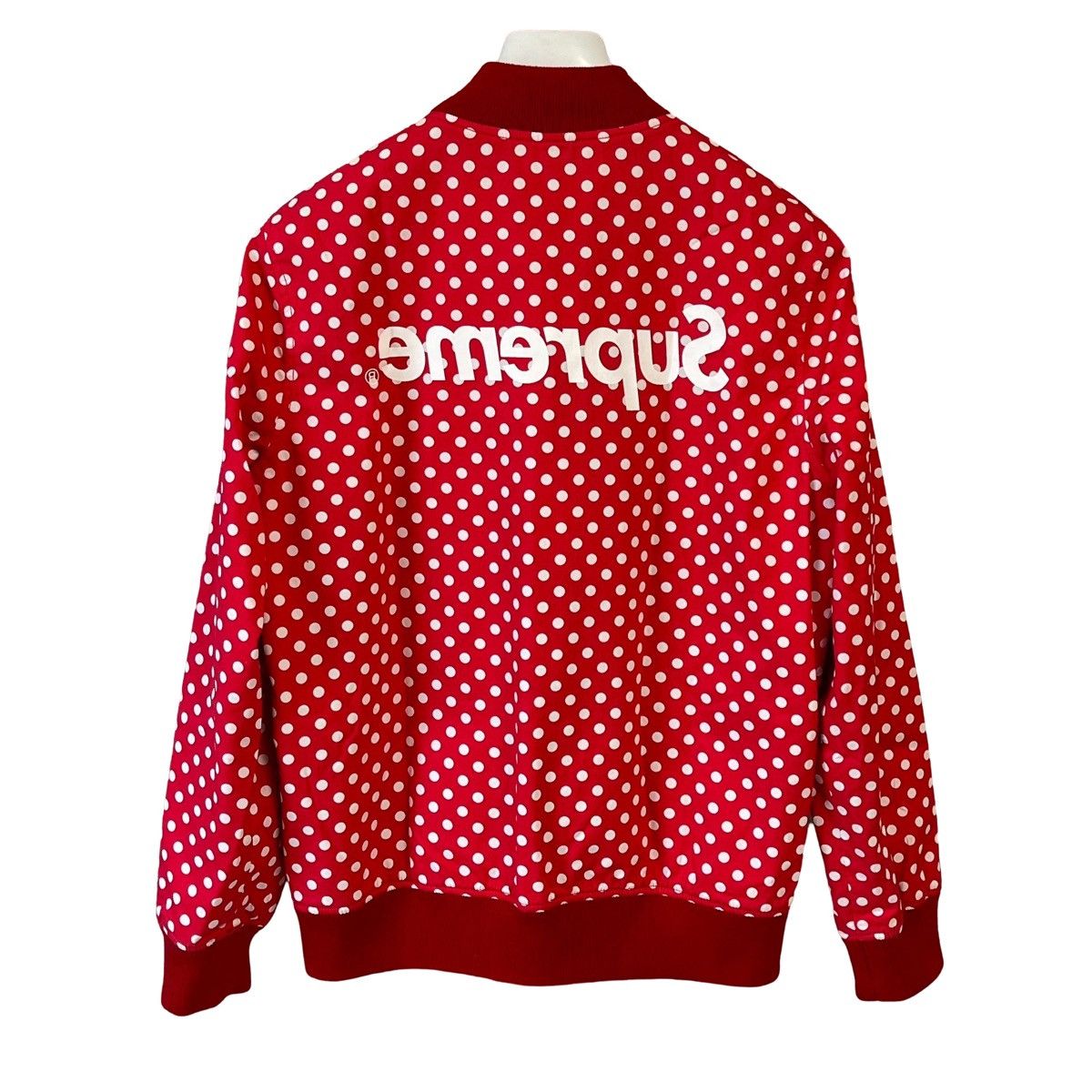 Comme des Garcons × Supreme 14SS Reversible Varsity Baseball Jacket Size US M / EU 48-50 / 2 - 6 Thumbnail