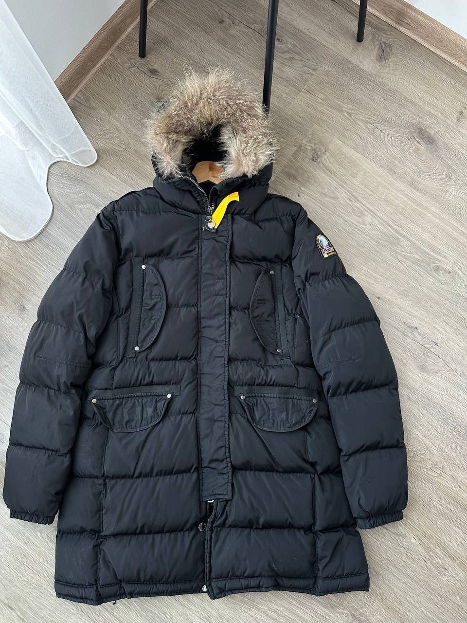 Parajumpers × Vintage Vintage Parajumpers Womens Black Parka Long Puffer Jacket Size XL / US 12-14 / IT 48-50 - 6 Thumbnail
