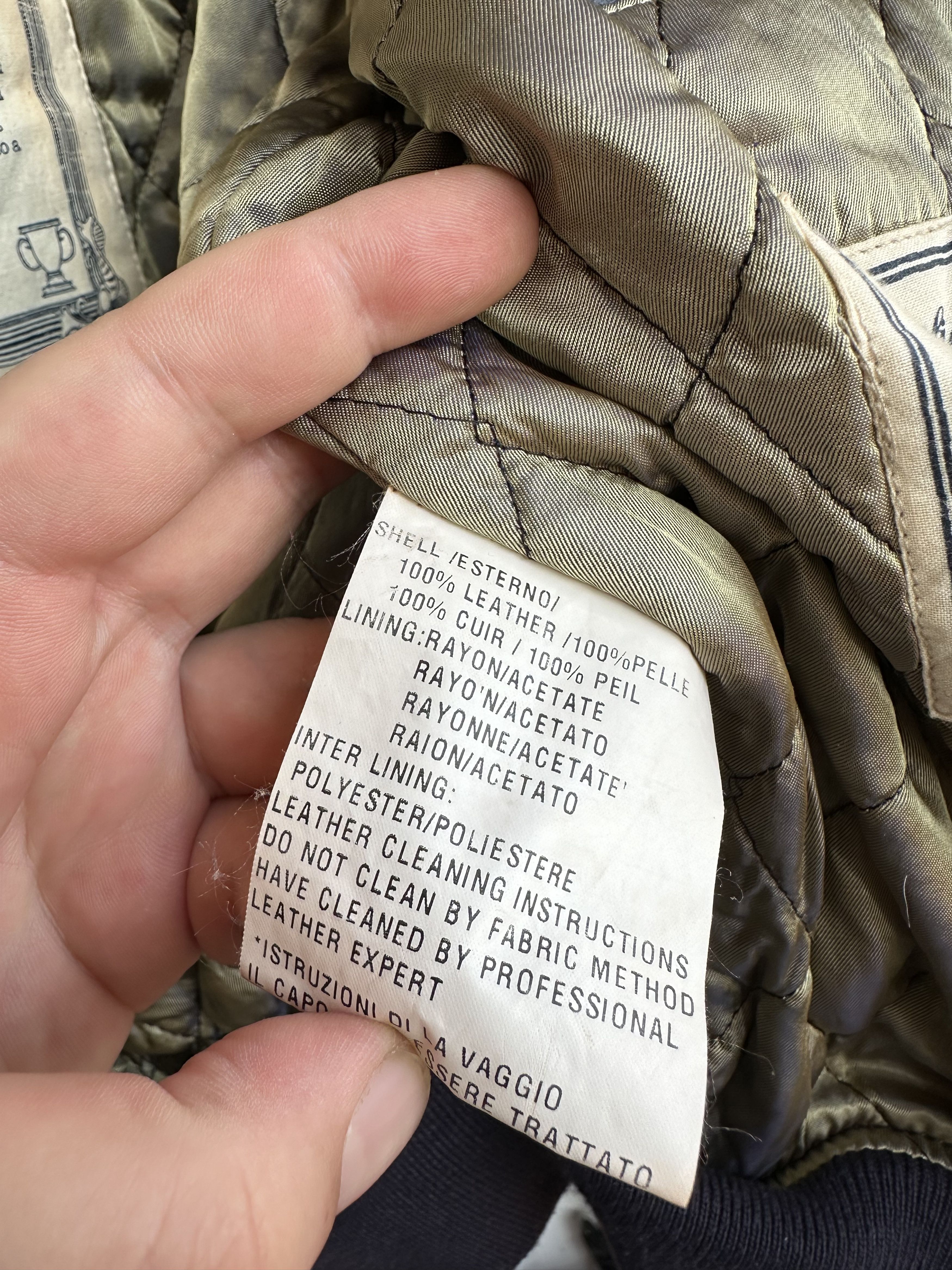 Cockpit USA special edition leather award jacket Size US L / EU 52-54 / 3 - 11 Thumbnail