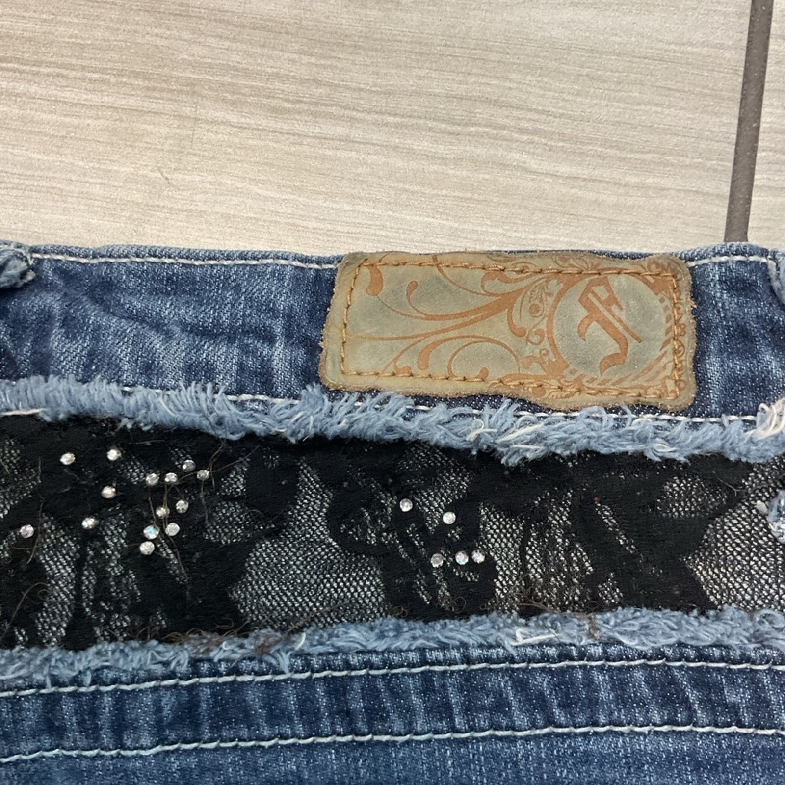 Vintage Y2K Grunge Jeans Size 32" / US 10 / IT 46 - 5 Thumbnail