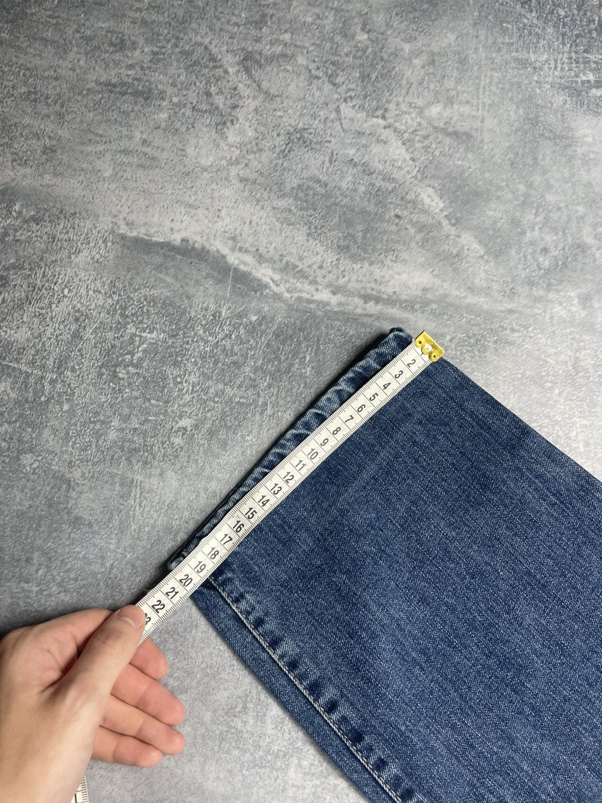 Neighborhood Rare Neighborhood 1997 streetwear denim blue jeans Size US 36 / EU 52 - 11 Thumbnail