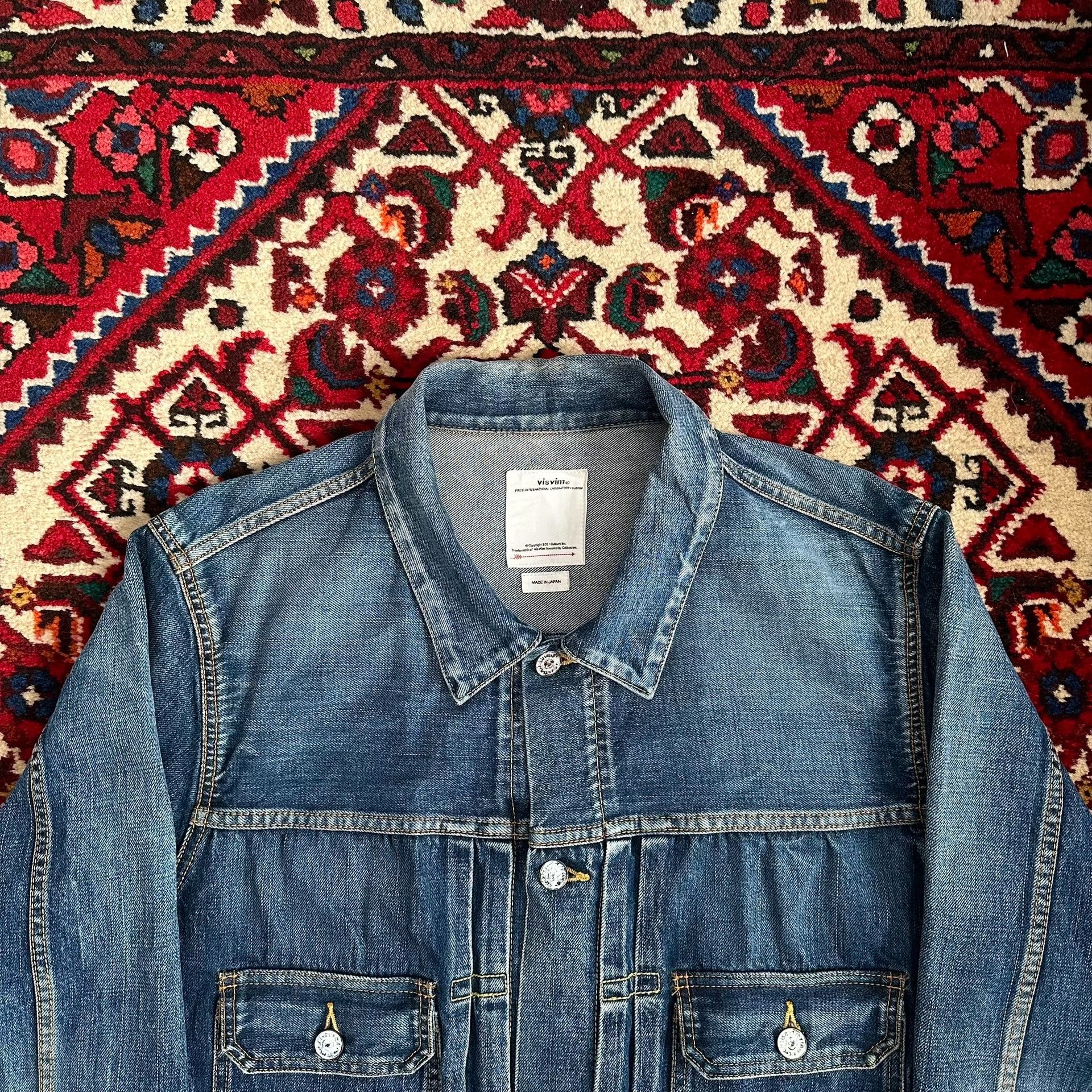 Visvim visvim 19aw 101 Dry1000 Denim Jacket Size US XL / EU 56 / 4 - 3 Thumbnail