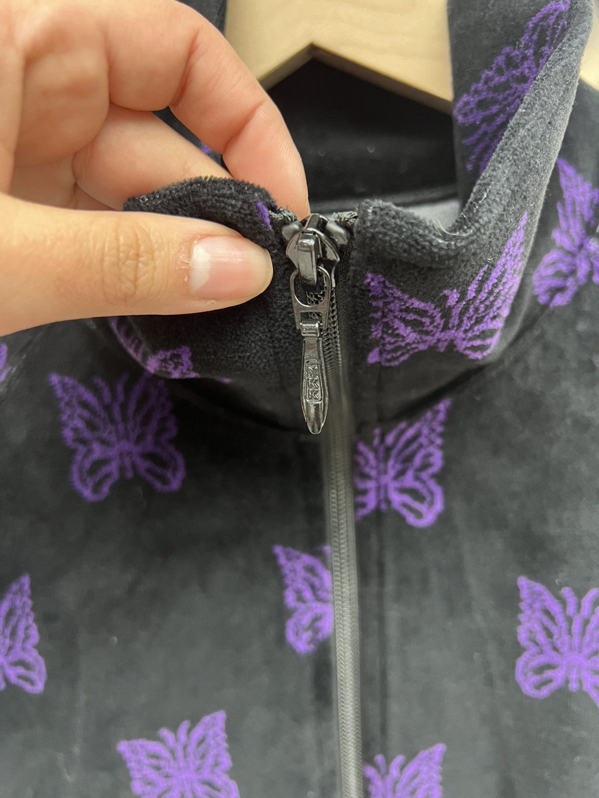 Needles Needles Black/Purple Track Jacket Size US S / EU 44-46 / 1 - 6 Thumbnail