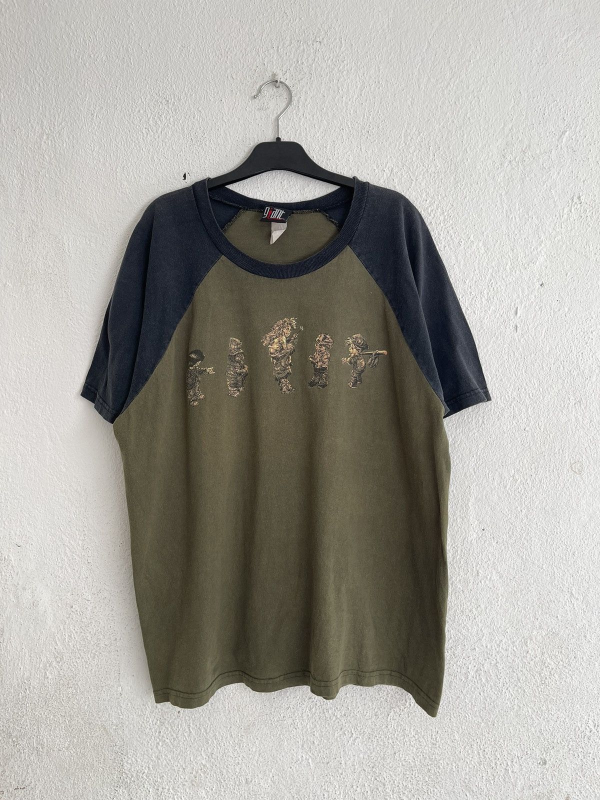 Band Tees × Vintage Vintage Korn Follow The Leader Raglan Tee Size US XL / EU 56 / 4 - 1 Thumbnail