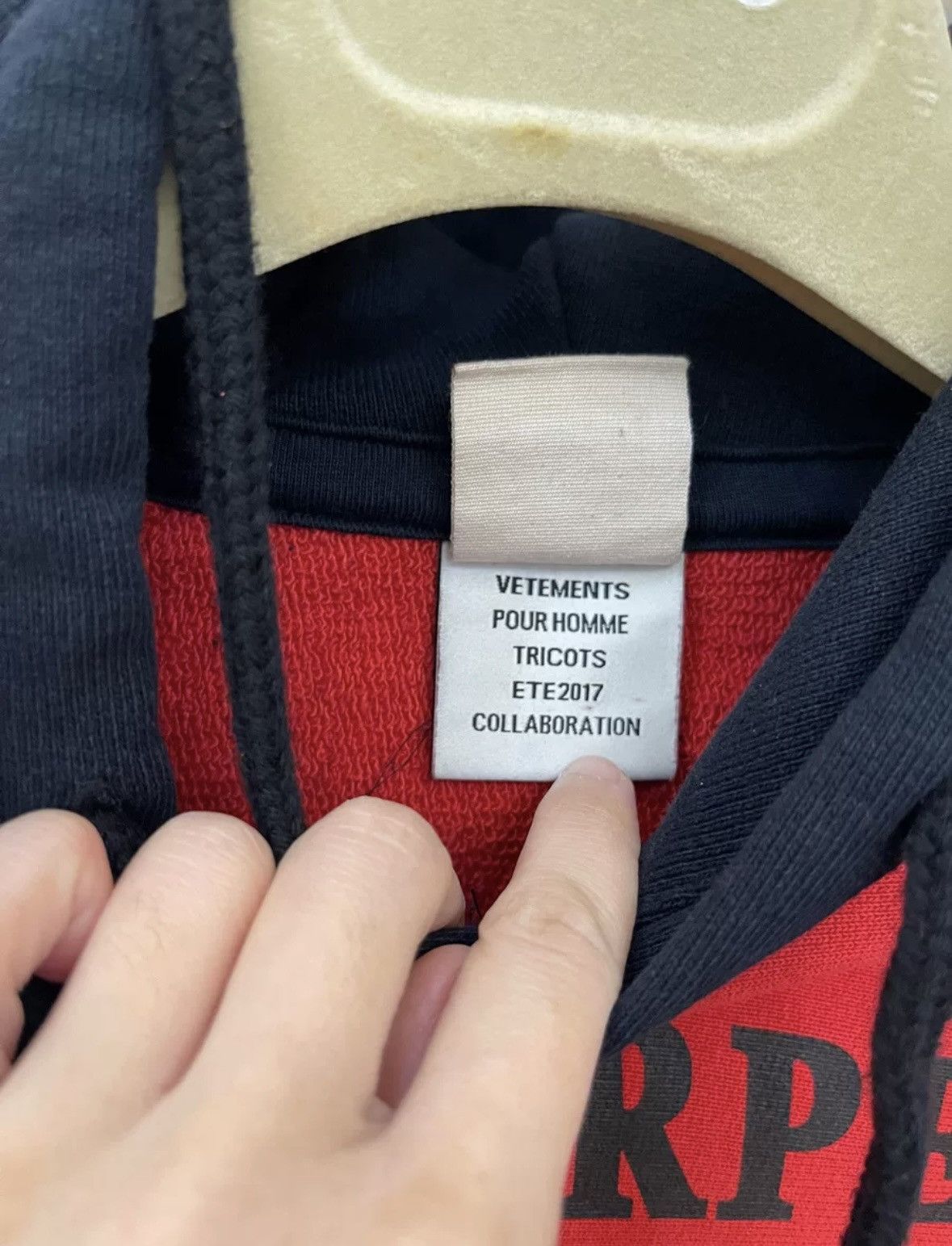 Vetements Vetements champion hoodie Size US XS / EU 42 / 0 - 3 Thumbnail