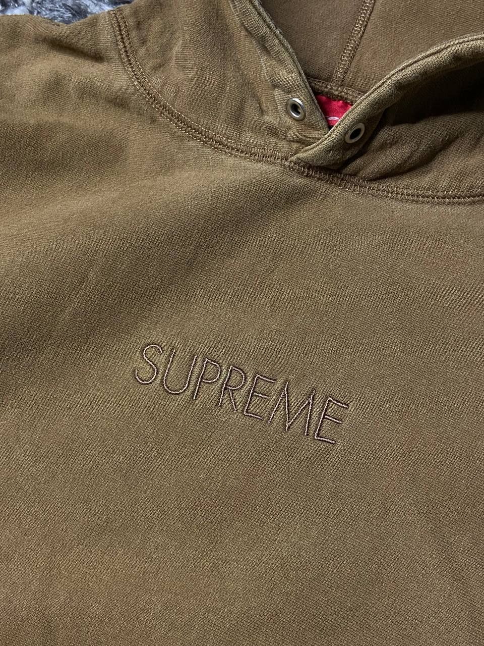 Supreme Supreme Tonal Embroidered Hoodie Pink F/W 15’ Size US M / EU 48-50 / 2 - 4 Thumbnail
