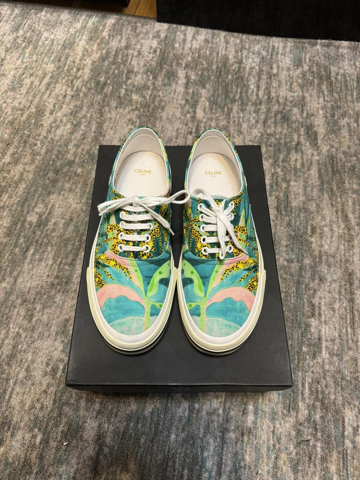 Celine × Hedi Slimane Tyson Reeder low top sneakers Size US 10 / EU 43 - 1 Thumbnail