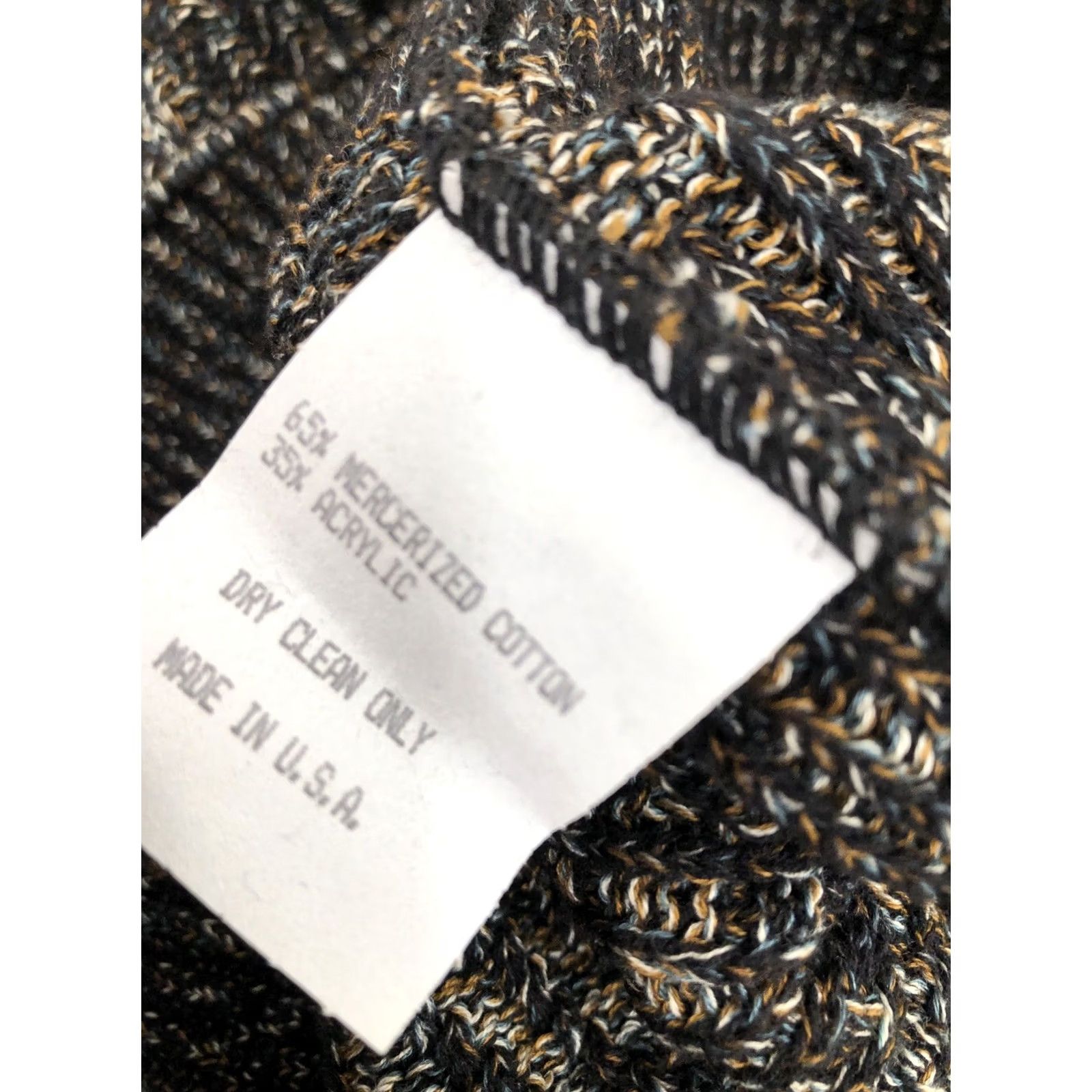 Neiman Marcus NEIMAN MARCUS - w TAGS - Knit Geometric Mens Lg. Sweater Size US L / EU 52-54 / 3 - 6 Thumbnail
