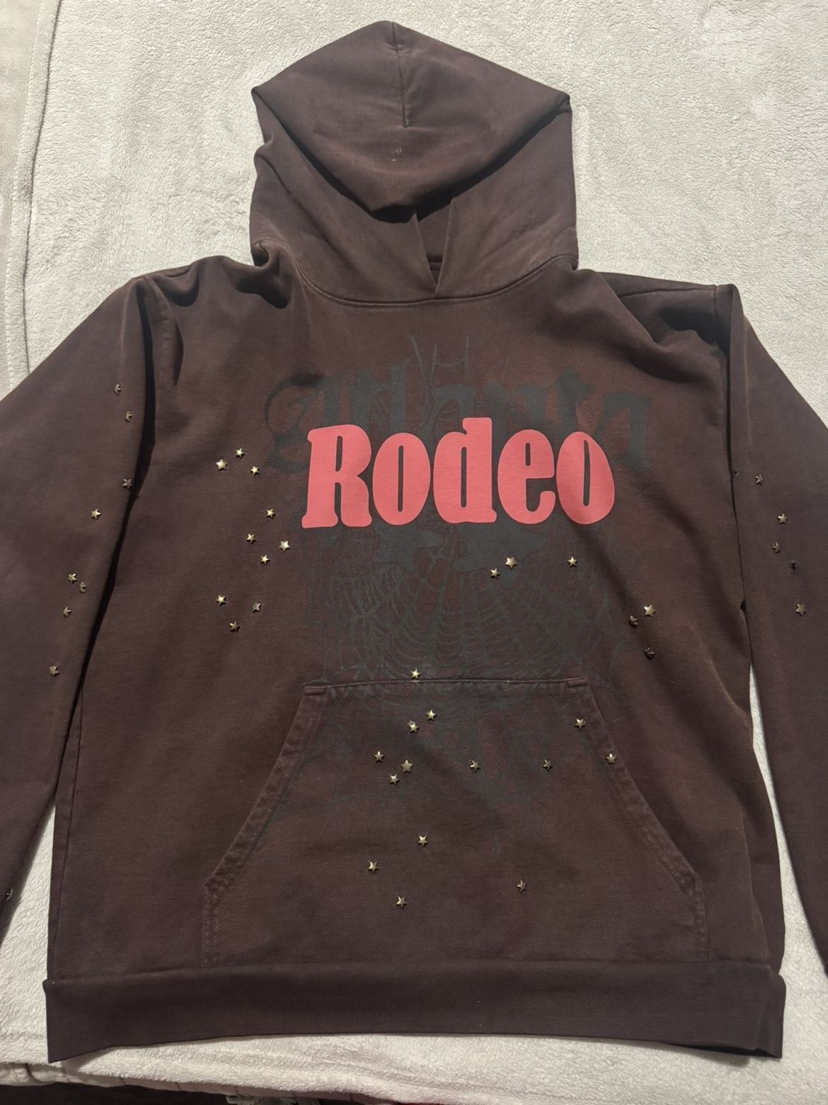 Sp5der × Travis Scott Travis Scott Cactus Jack x Sp5der Days Before Rodeo Hoodie Size US XL / EU 56 / 4 - 3 Thumbnail