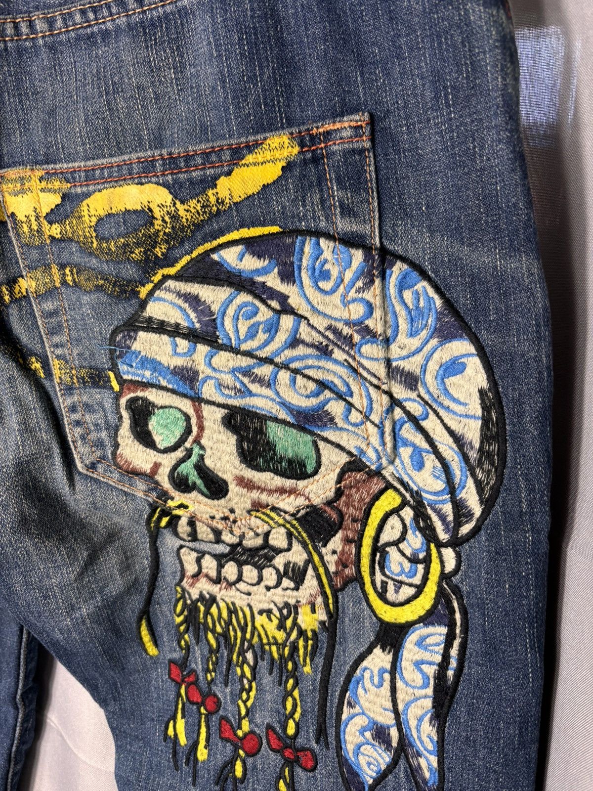 Ed Hardy Ed Hardy Denim Jeans Size US 31 - 7 Thumbnail