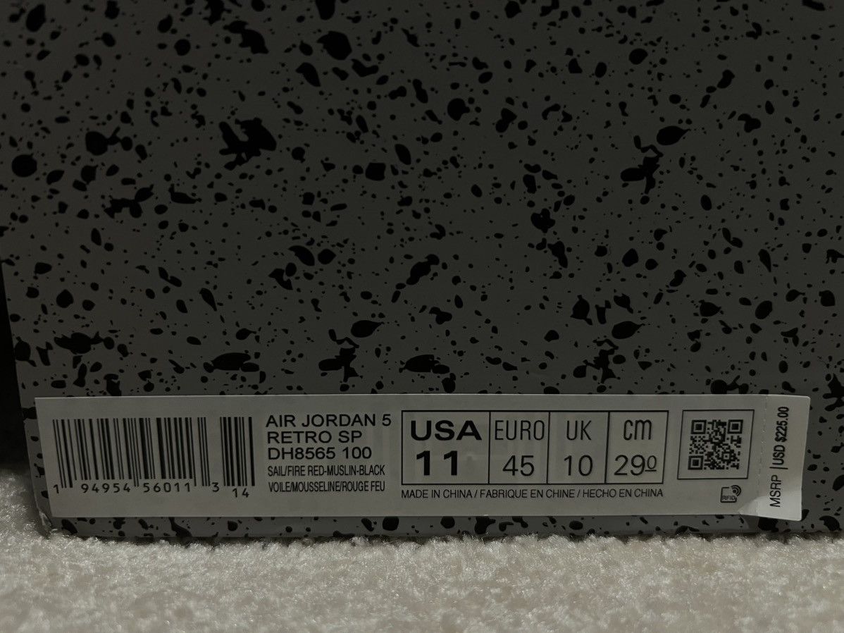 Jordan Brand × Off-White Off white Jordan 5 Size US 11 / EU 44 - 21 Thumbnail